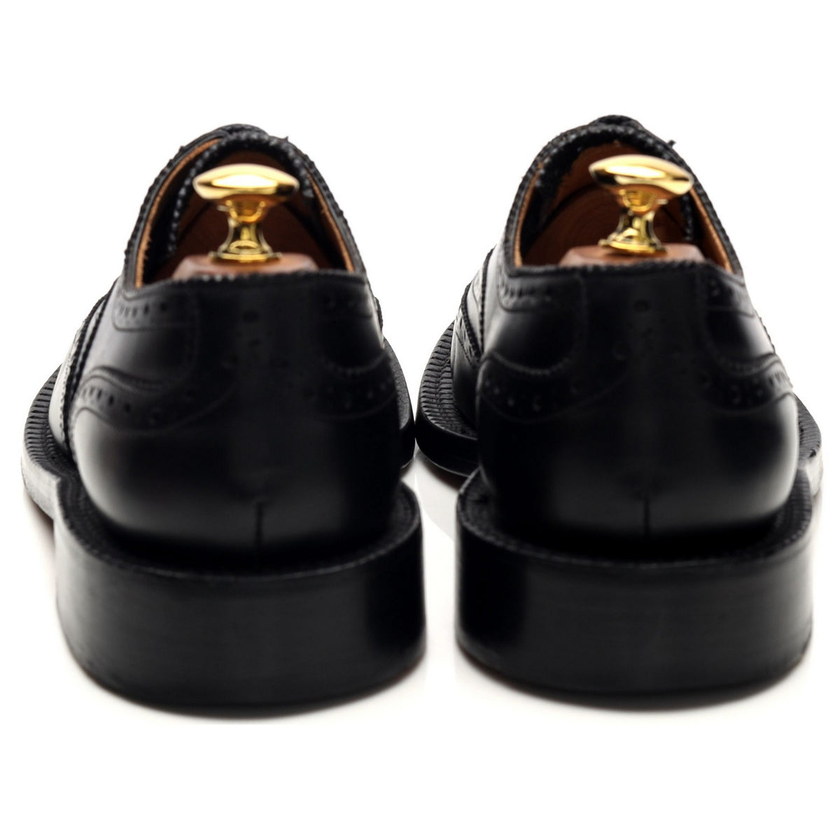G:One Black Leather Oxford Brogues UK 7 G