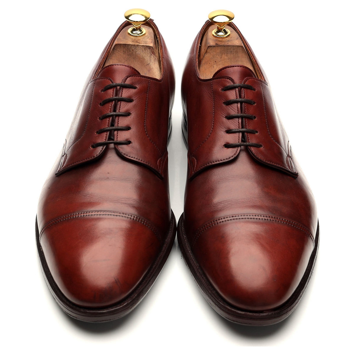 &#39;Deran&#39; Brown Leather Derby UK 11.5 E
