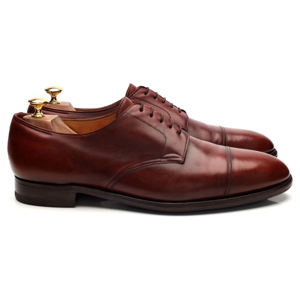 &#39;Deran&#39; Brown Leather Derby UK 11.5 E