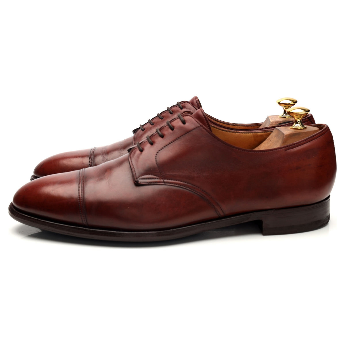 &#39;Deran&#39; Brown Leather Derby UK 11.5 E
