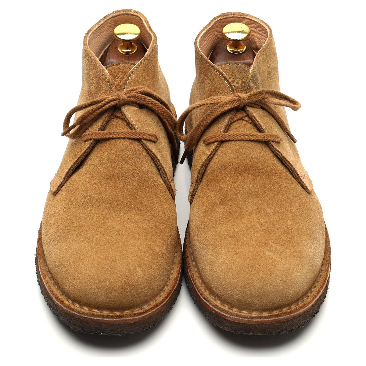 &#39;Greenflex&#39; Tan Brown Suede Chukka Boots UK 7 EU 41