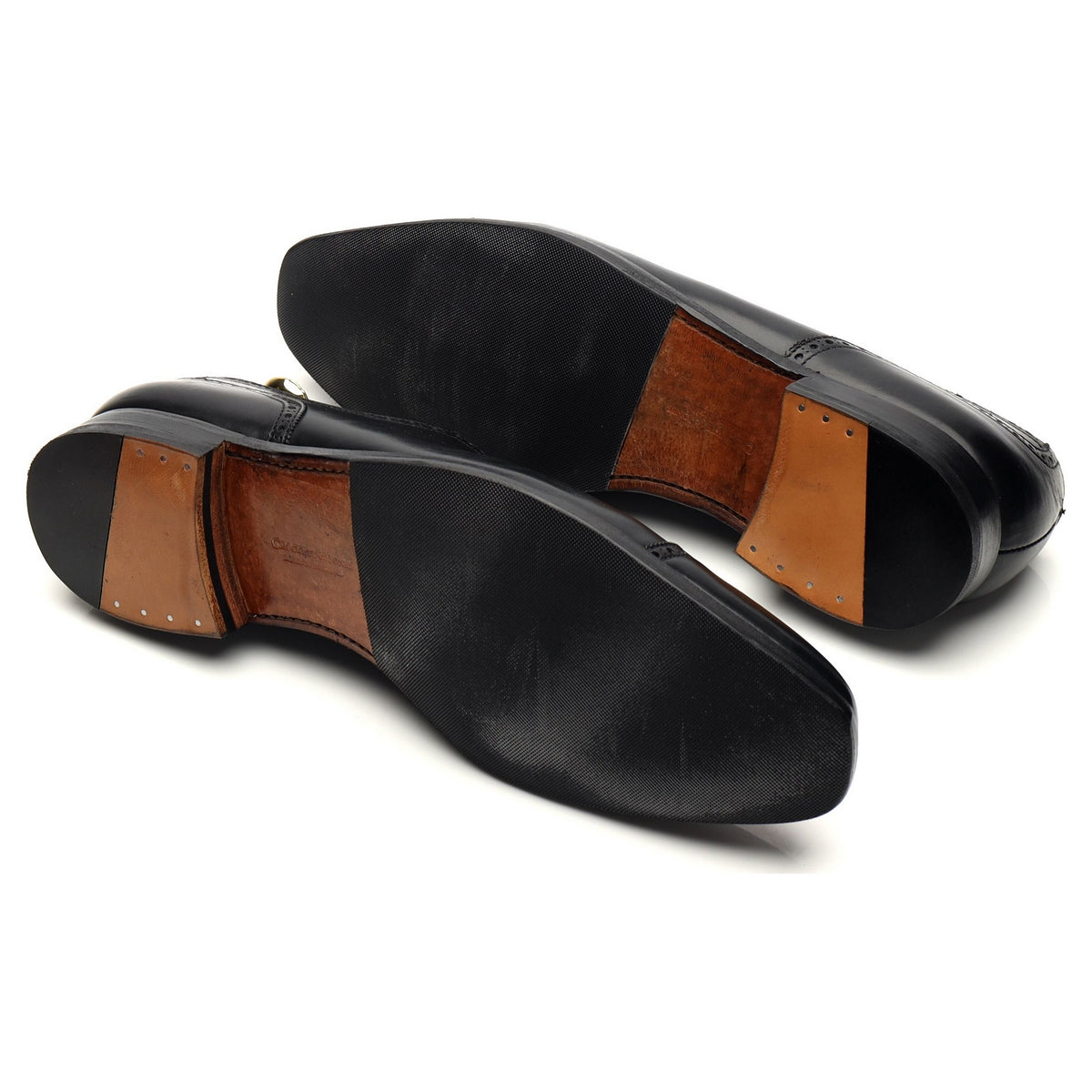 &#39;Westbourne&#39; Black Leather Oxford UK 8.5 E