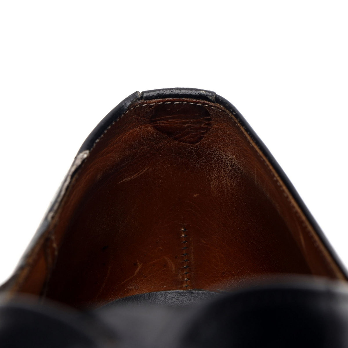 &#39;Barcroft&#39; Black Leather Oxford UK 10.5 F