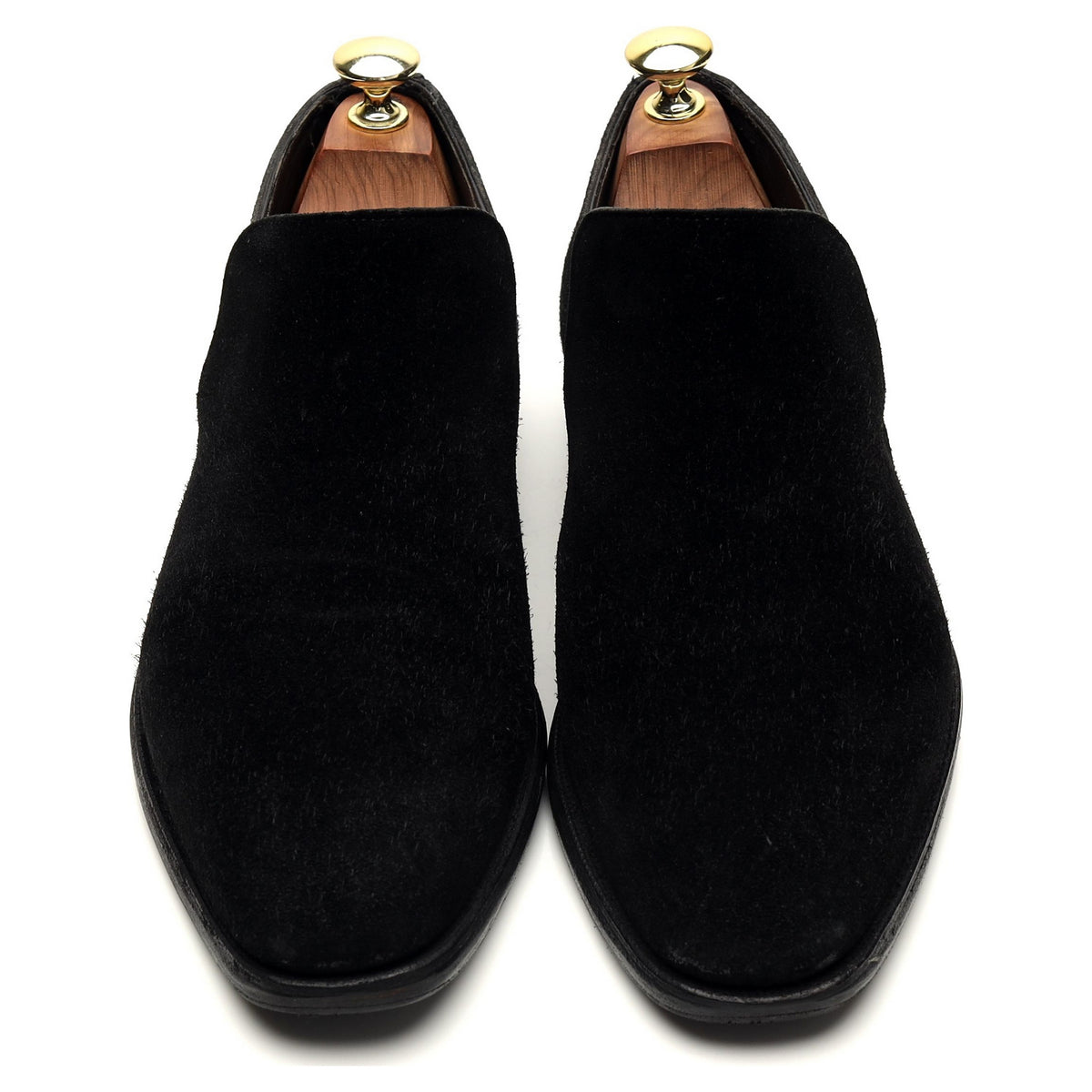 &#39;Kempton&#39; Black Suede Demi Boot UK 7 E