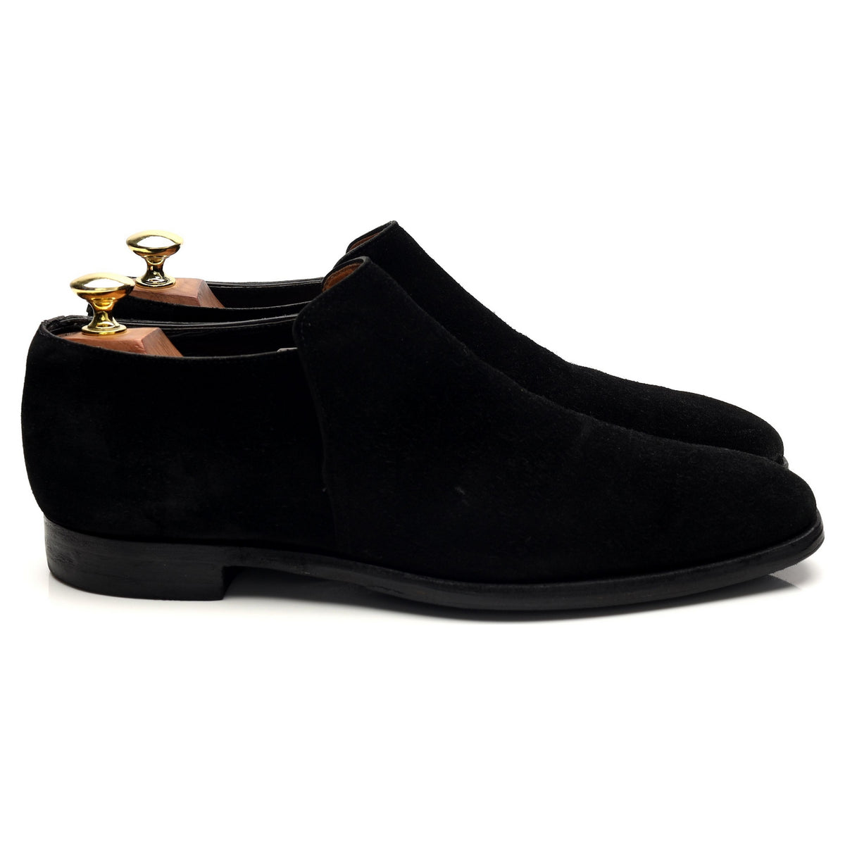 &#39;Kempton&#39; Black Suede Demi Boot UK 7 E