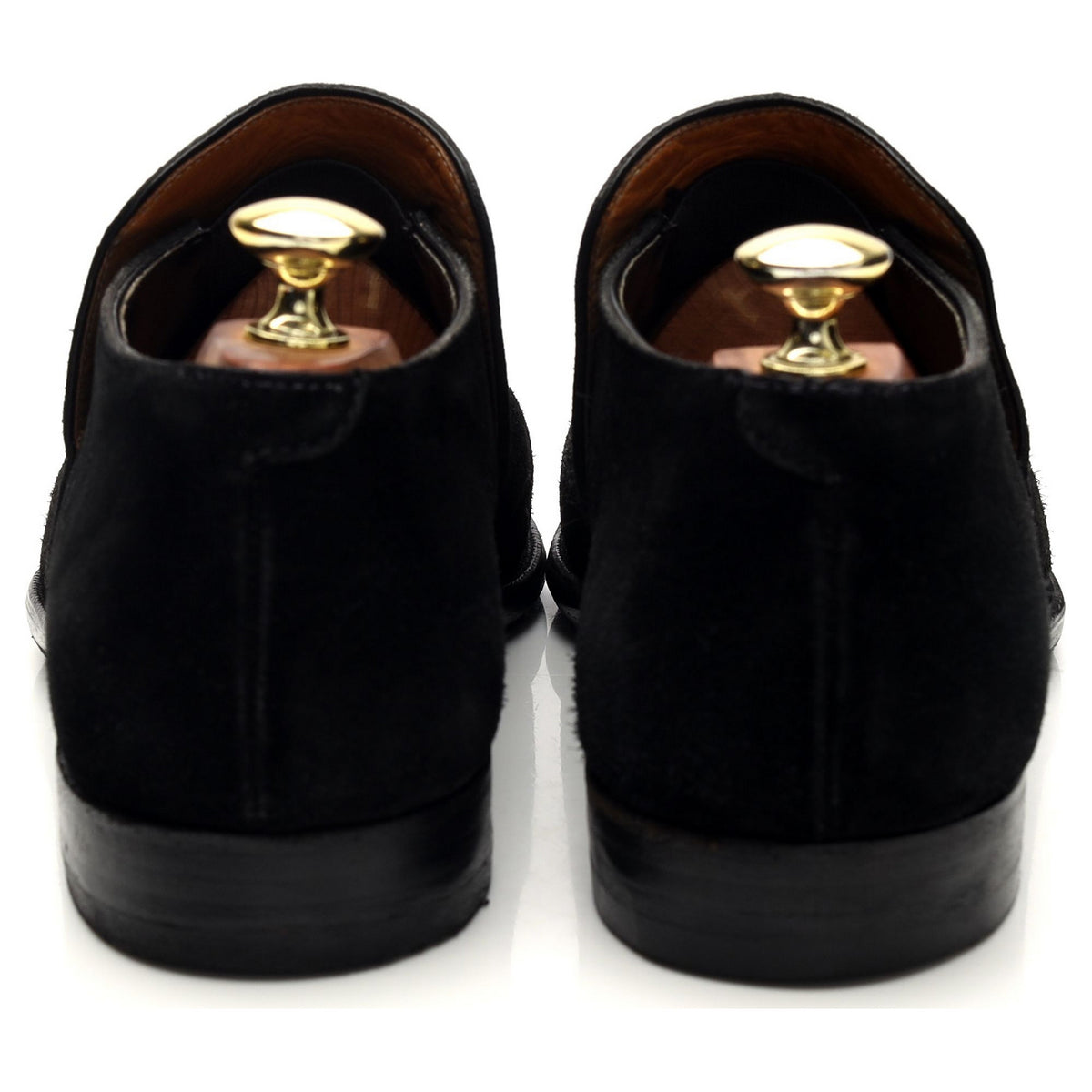 &#39;Kempton&#39; Black Suede Demi Boot UK 7 E