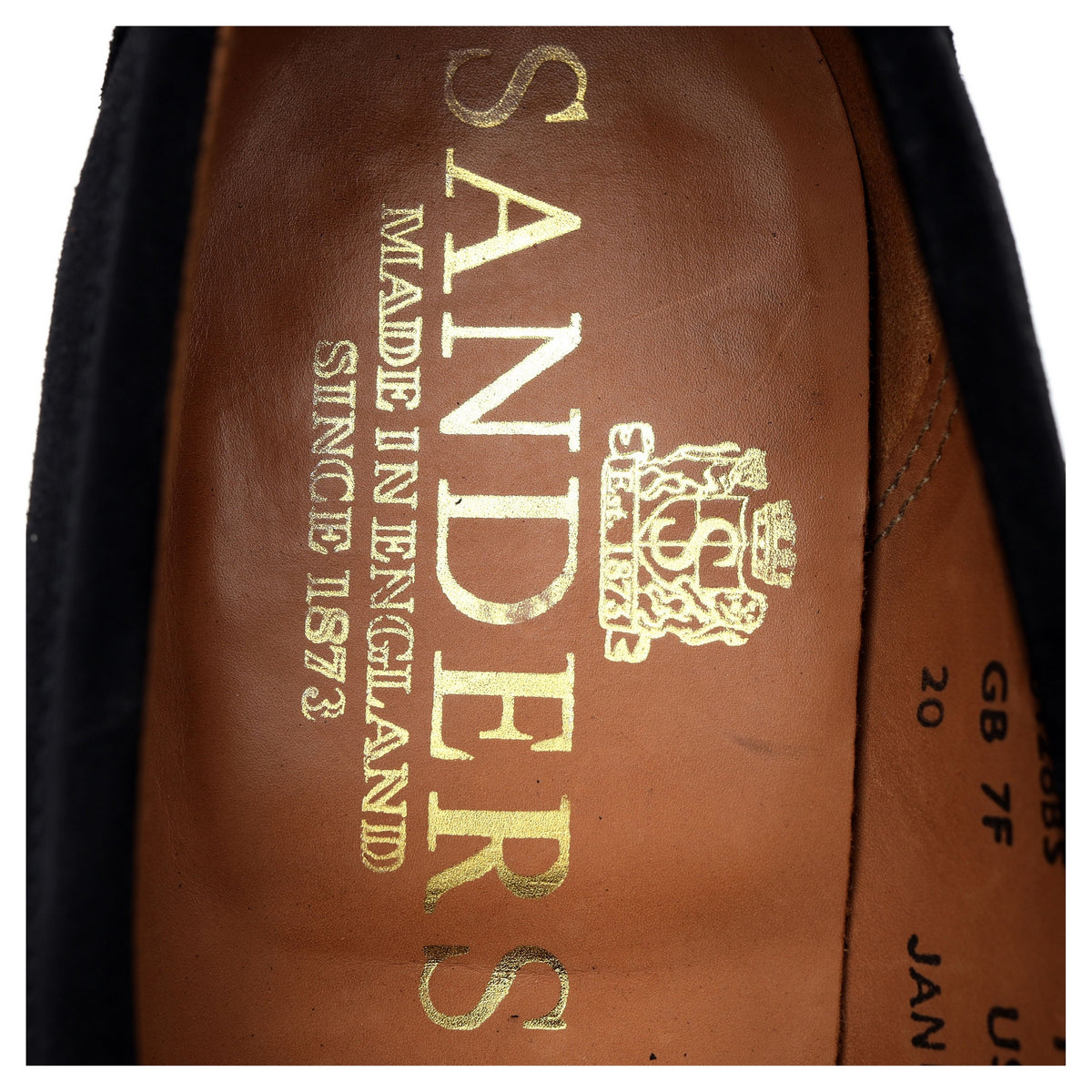 &#39;Madrid&#39; Black Suede Loafers UK 7 F