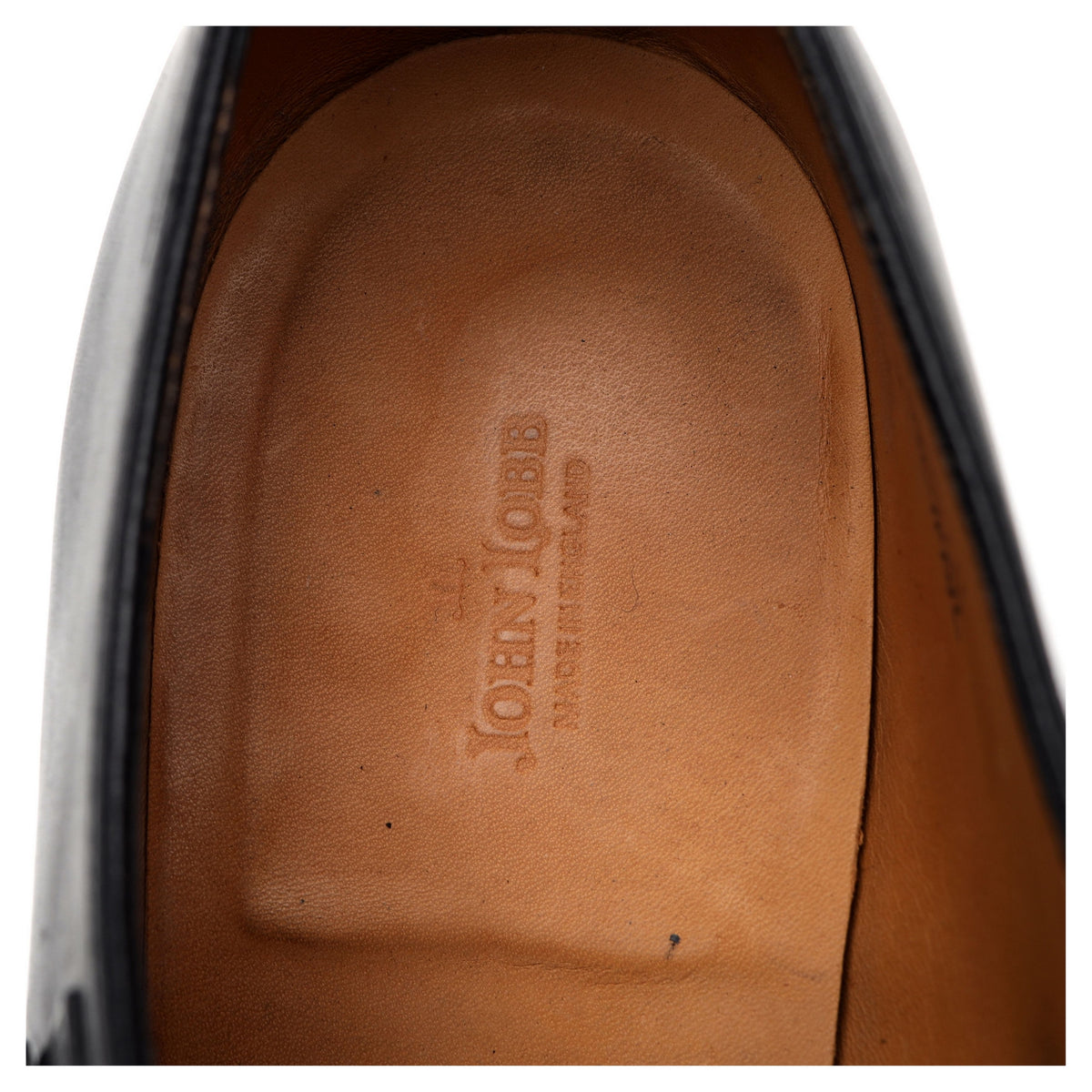 &#39;William ll&#39; Black Leather Double Monk Strap UK 8.5 E