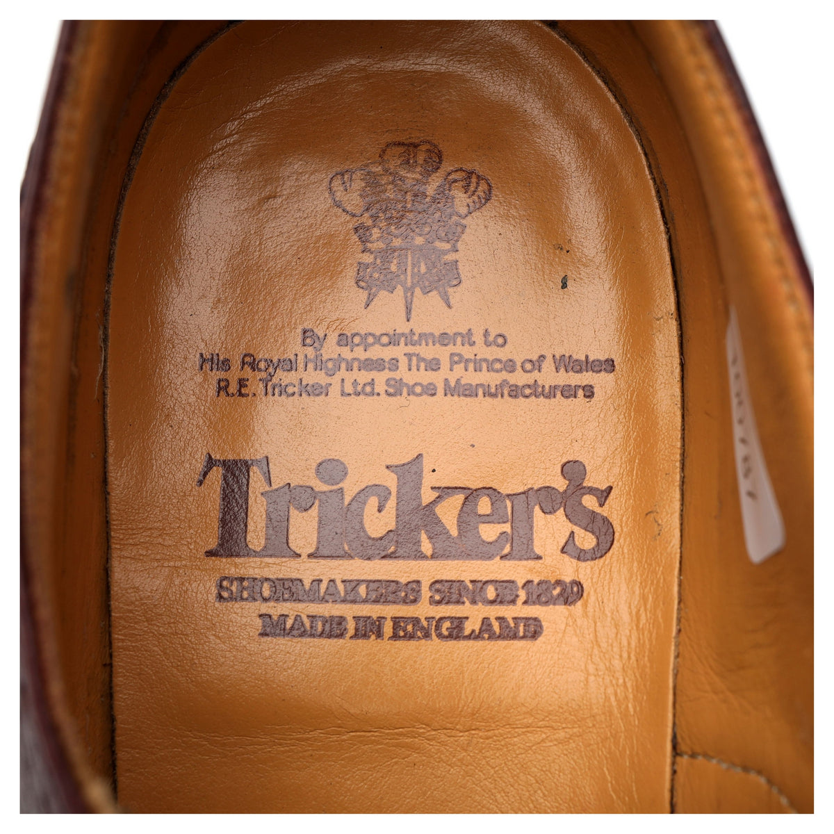 &#39;Ilkley&#39; Burgundy Leather Derby Brogues UK 8.5