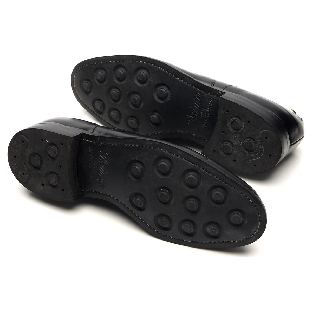 &#39;PA019&#39; Black Leather Oxford UK 6.5 F