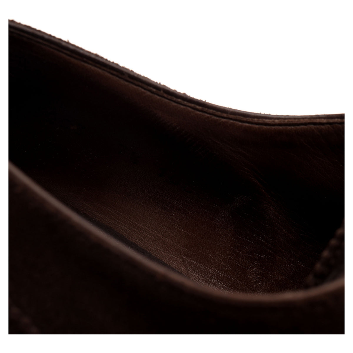 &#39;10051&#39; Dark Brown Suede Oxford Brogues UK 7.5