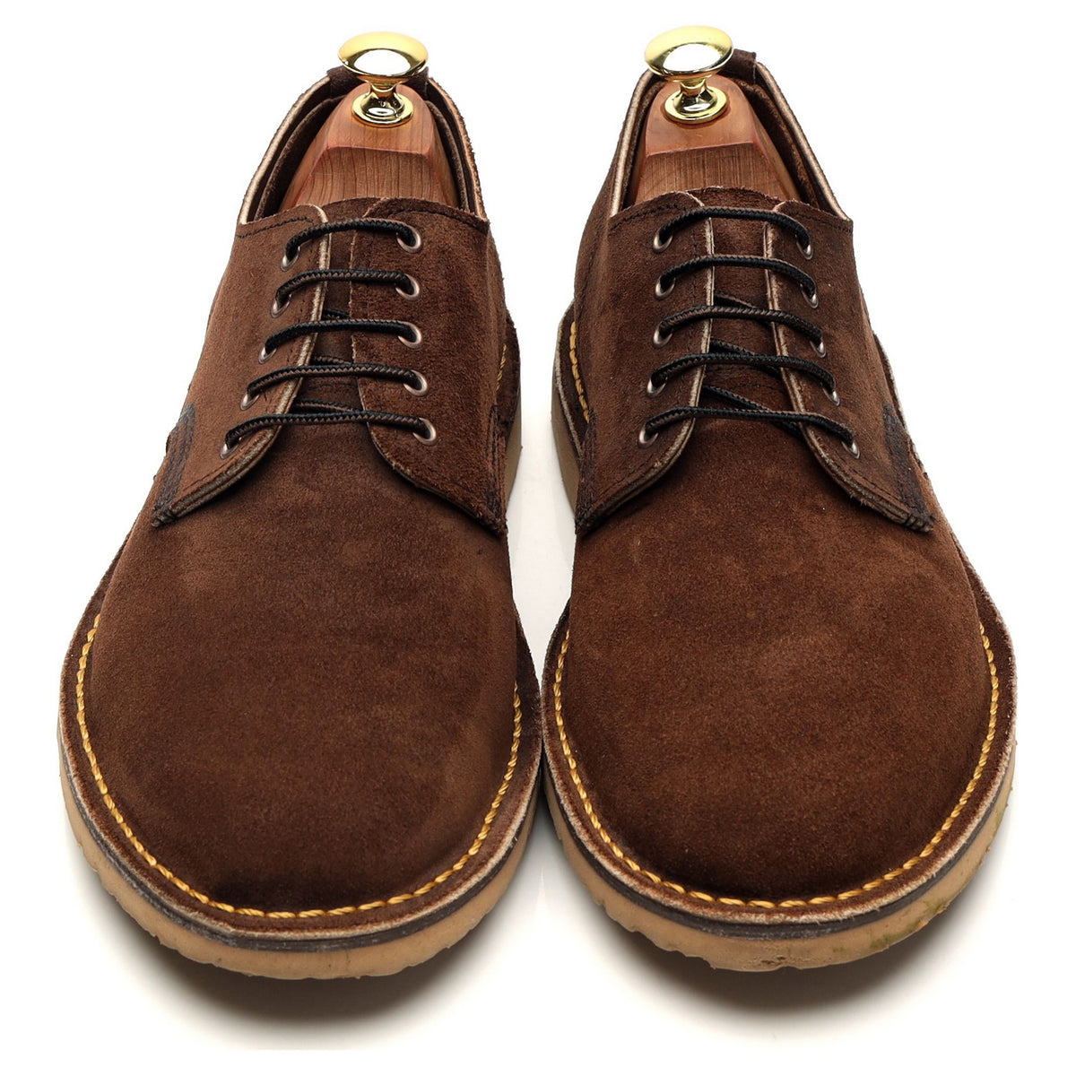 &#39;3606&#39; Brown Suede Derby UK 8 US 9 D