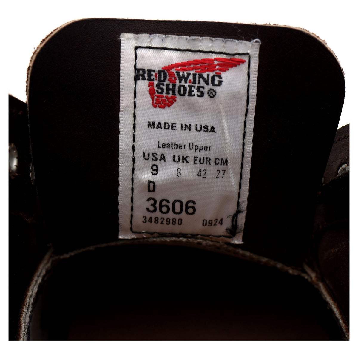 &#39;3606&#39; Brown Suede Derby UK 8 US 9 D