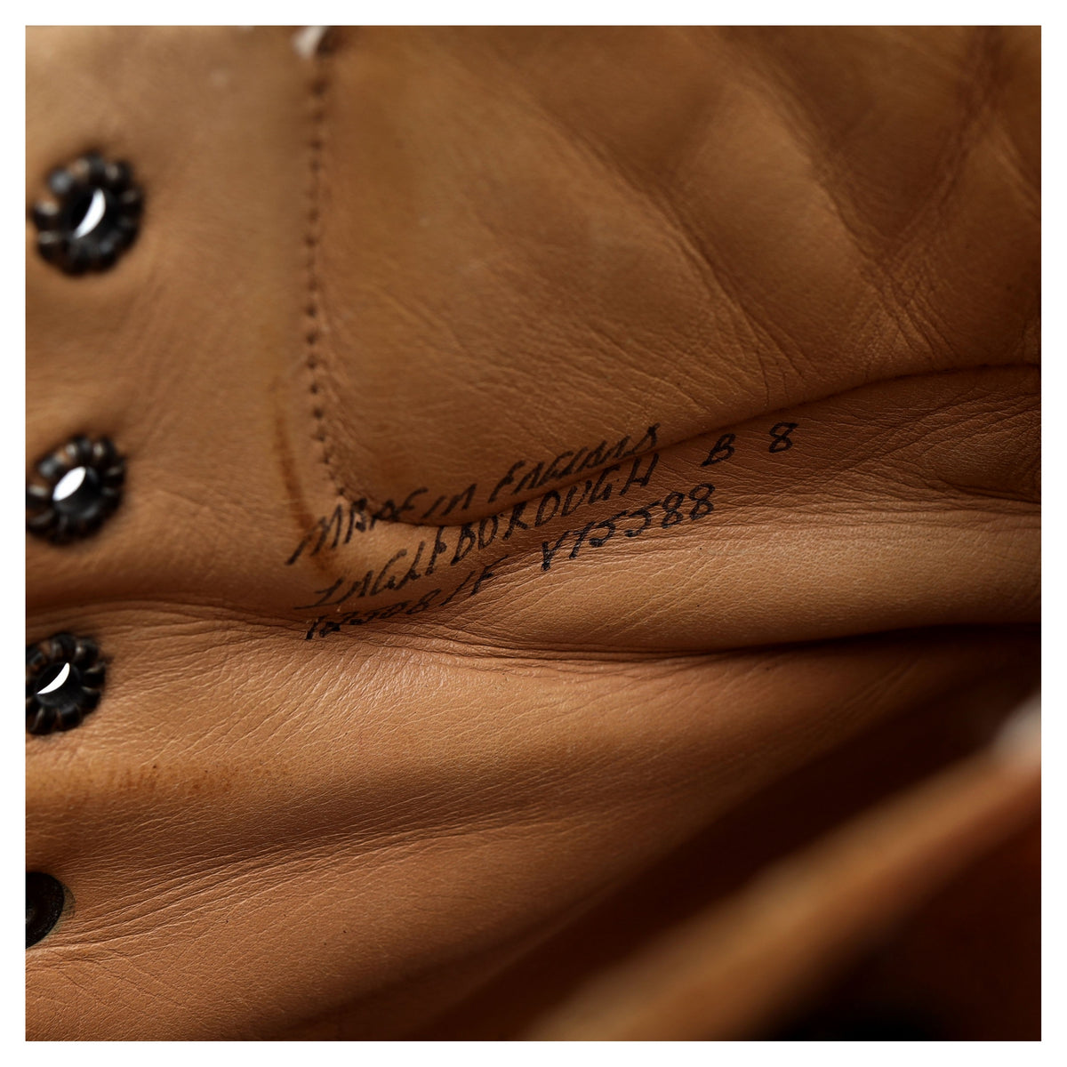 &#39;Ingleborough&#39; Tan Brown Leather Boots UK 8 F