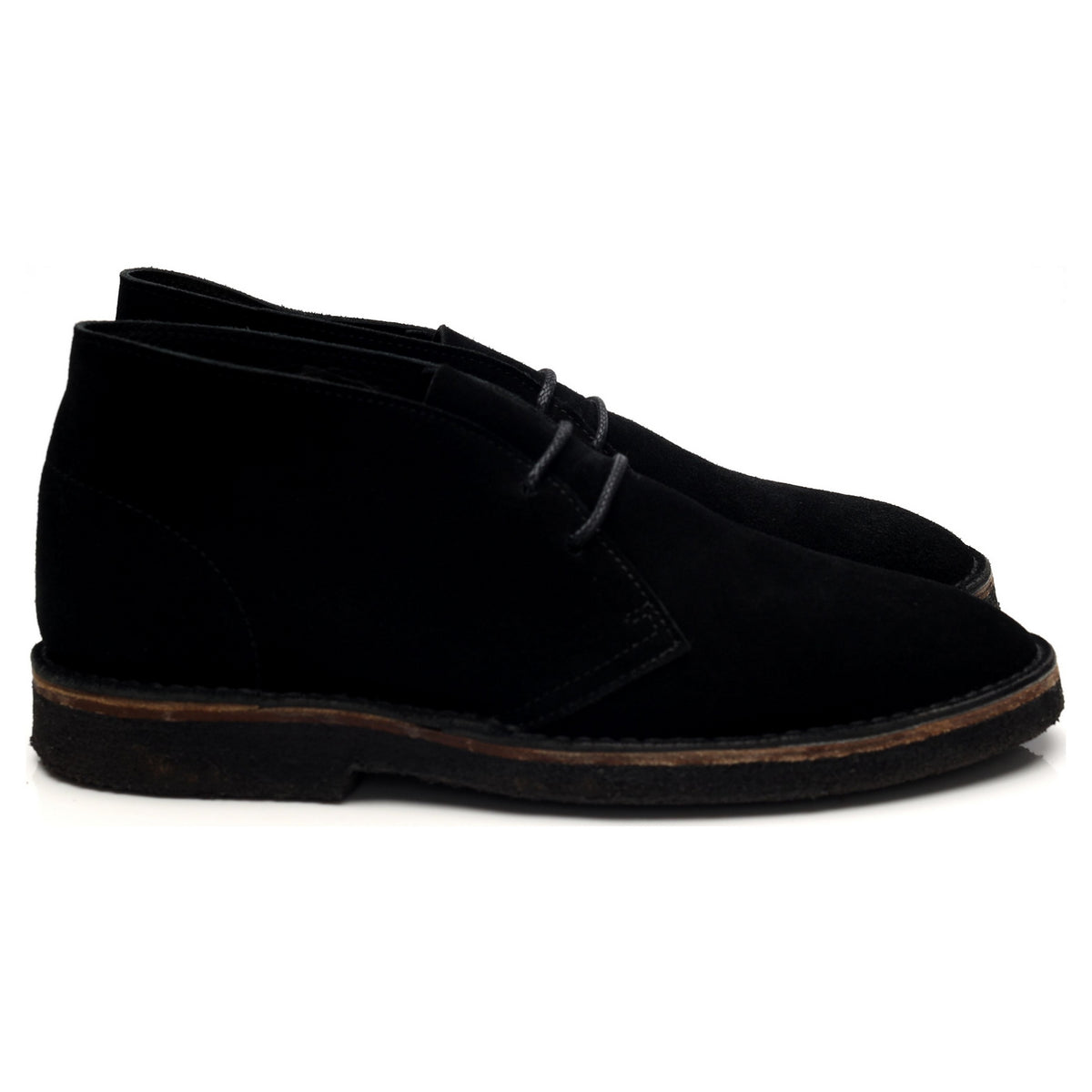 Black Suede Chukka Boots UK 7.5