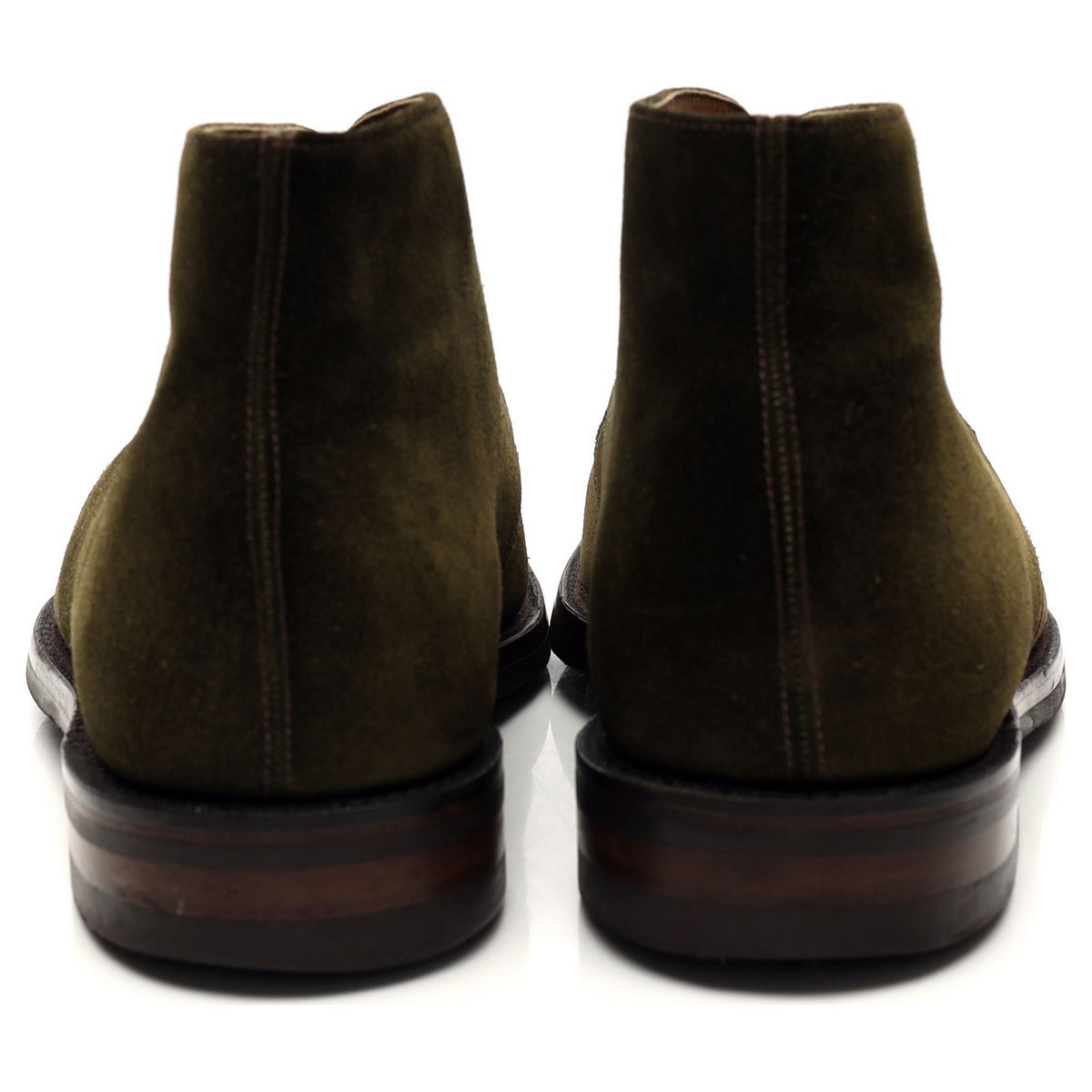 1880 &#39;Pimlico&#39; Green Suede Chukka Boots UK 7.5 F