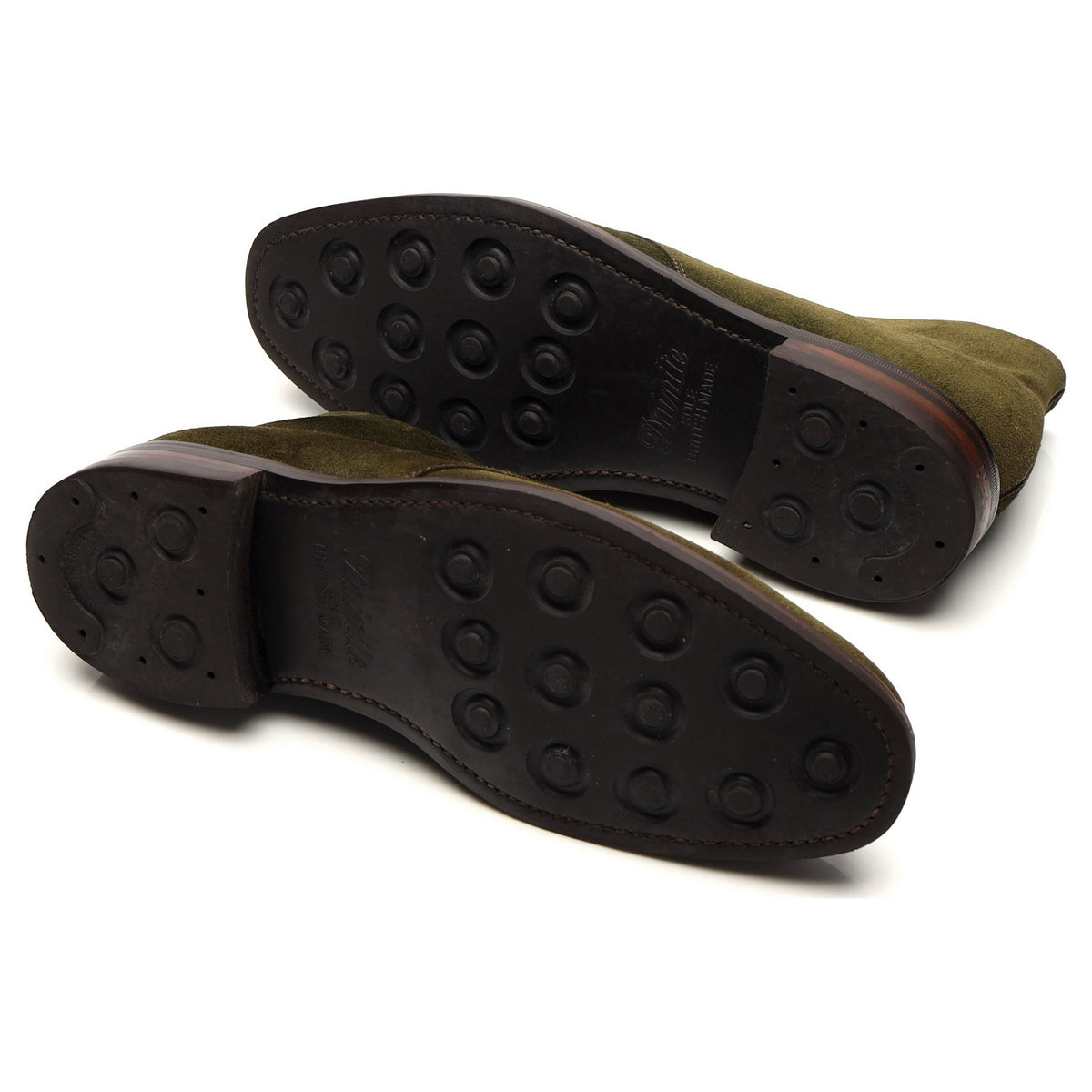 1880 &#39;Pimlico&#39; Green Suede Chukka Boots UK 7.5 F