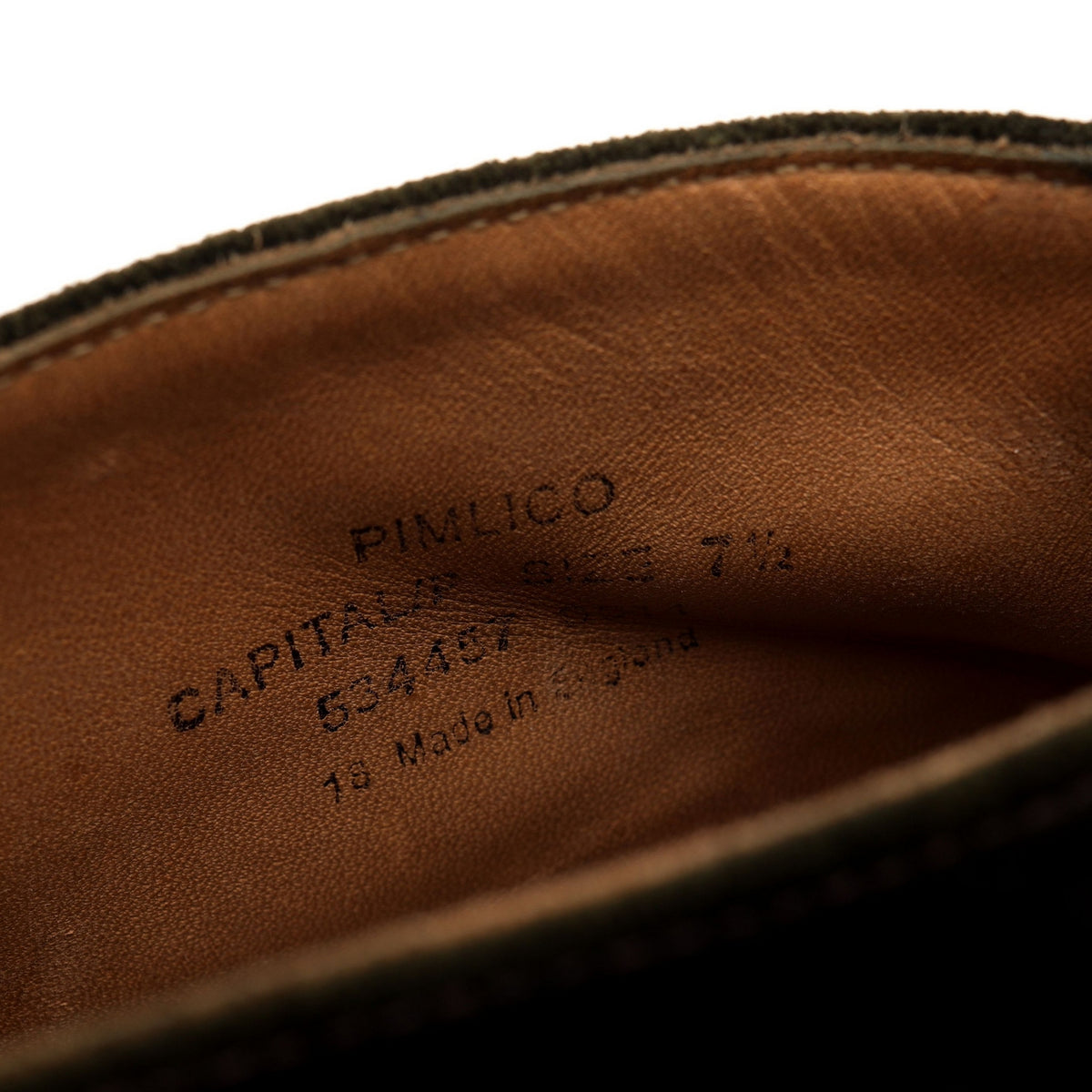 1880 &#39;Pimlico&#39; Green Suede Chukka Boots UK 7.5 F