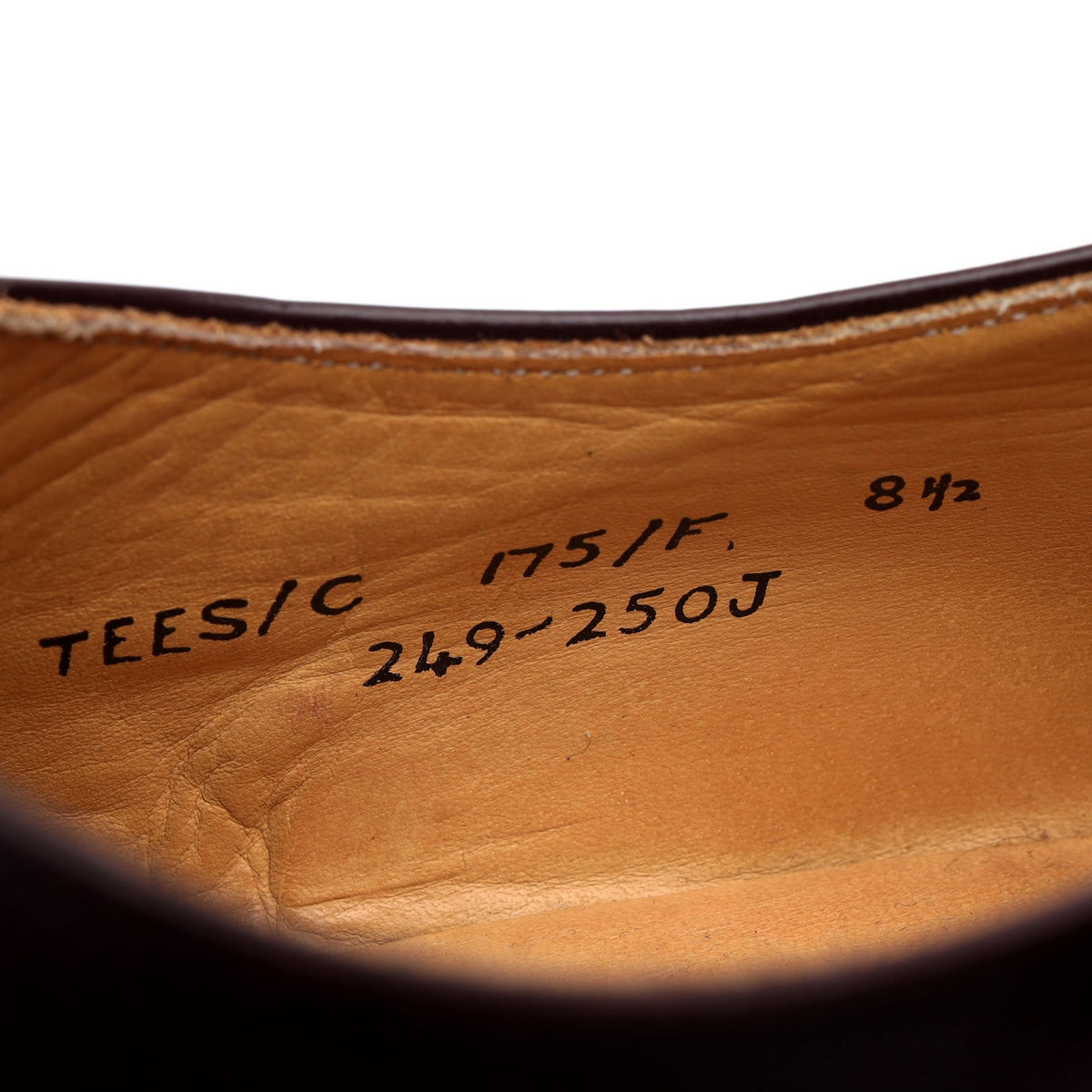 Jones Bootmakers &#39;Tees&#39; Burgundy Leather Oxford UK 8.5 F