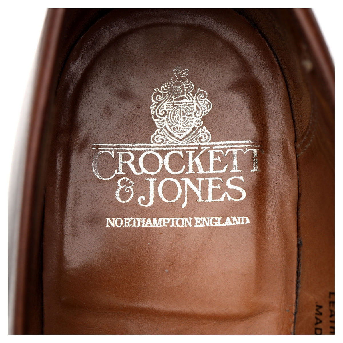 &#39;Sydney&#39; Brown Leather Loafers UK 8.5 E