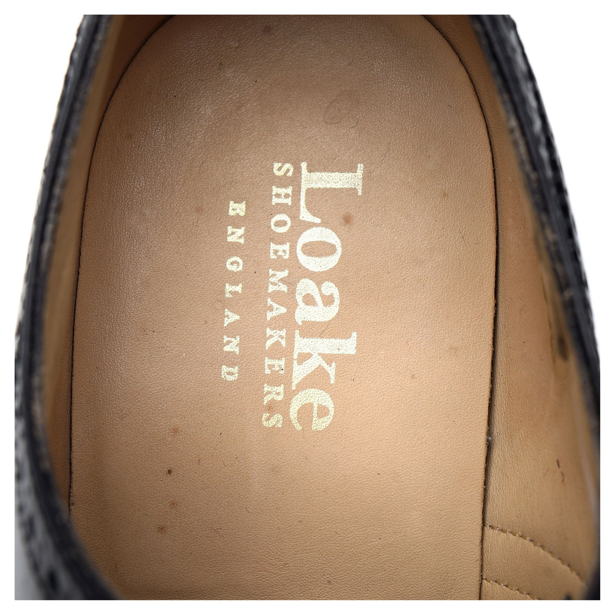 &#39;Severn 2&#39; Black Leather Oxford Brogues UK 7 G
