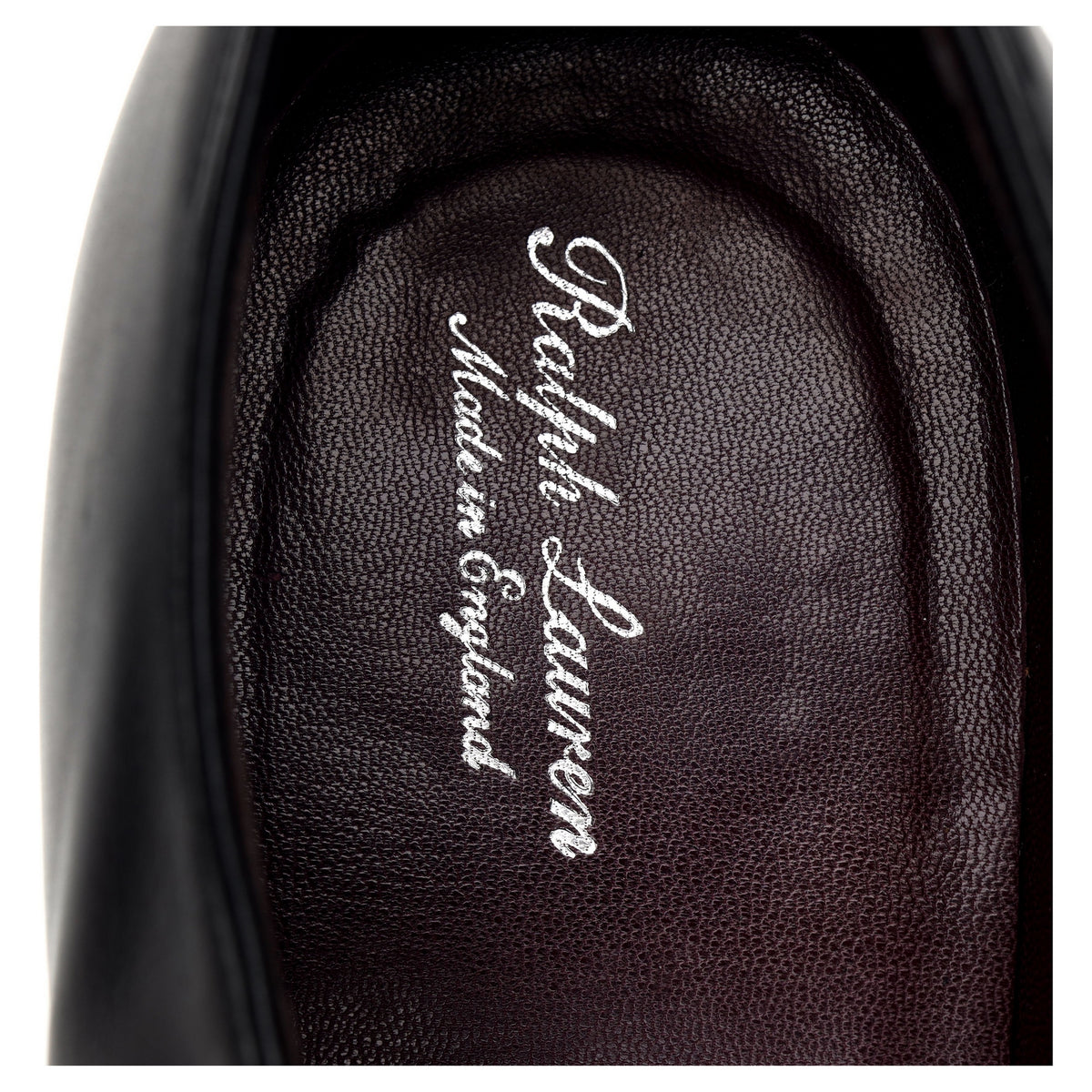 Ralph Lauren Black Leather Oxford Brogues UK 11 C