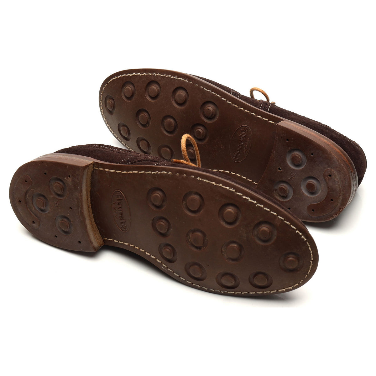 &#39;Foden&#39; Dark Brown Suede Derby Brogues UK 9.5 G