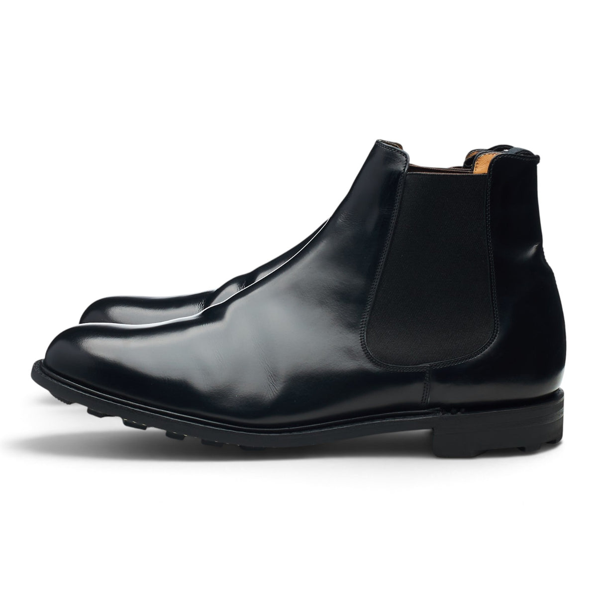 'Nunton 2' Black Leather Chelsea Boots UK 10 G