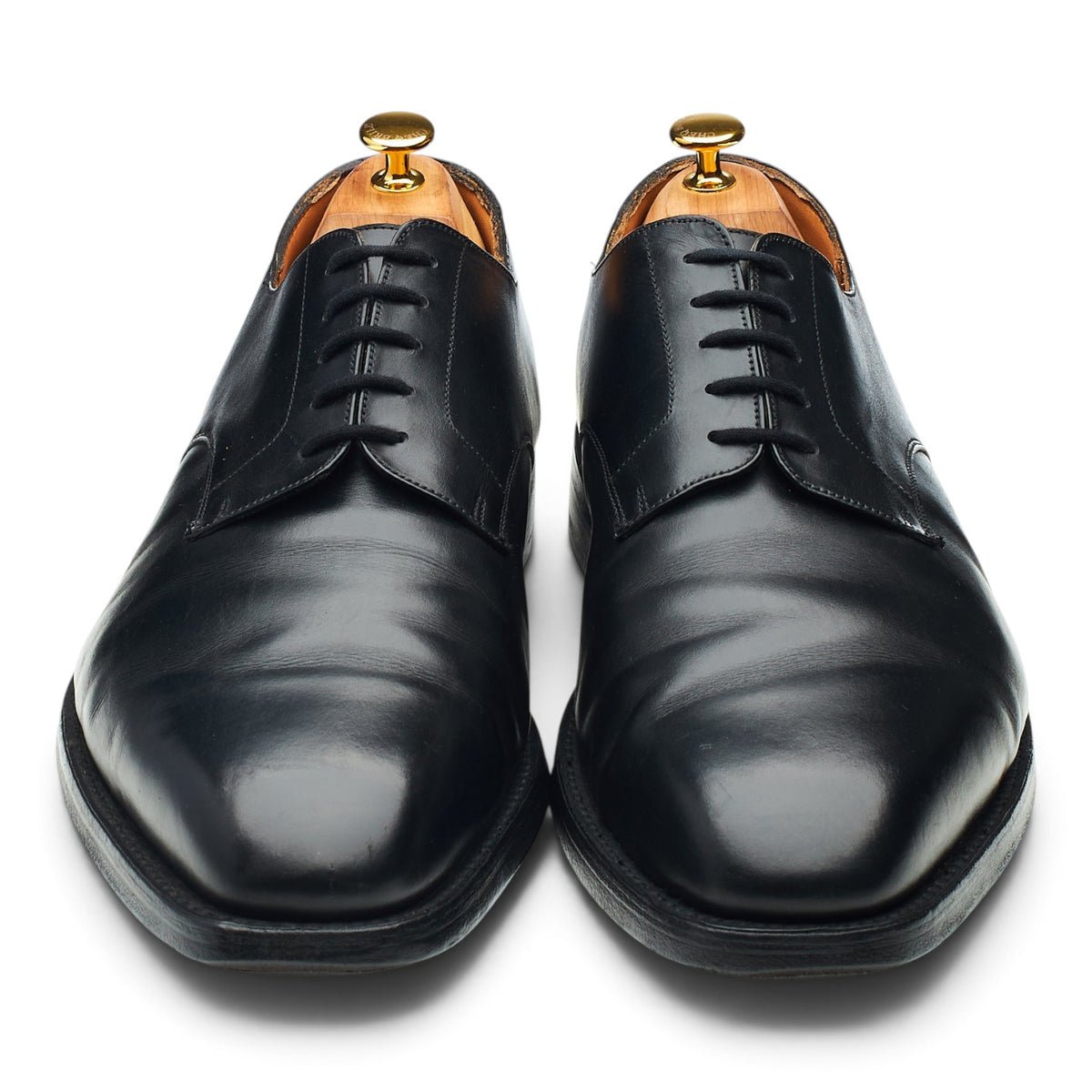 'Marlow' Black Leather Derby UK 13
