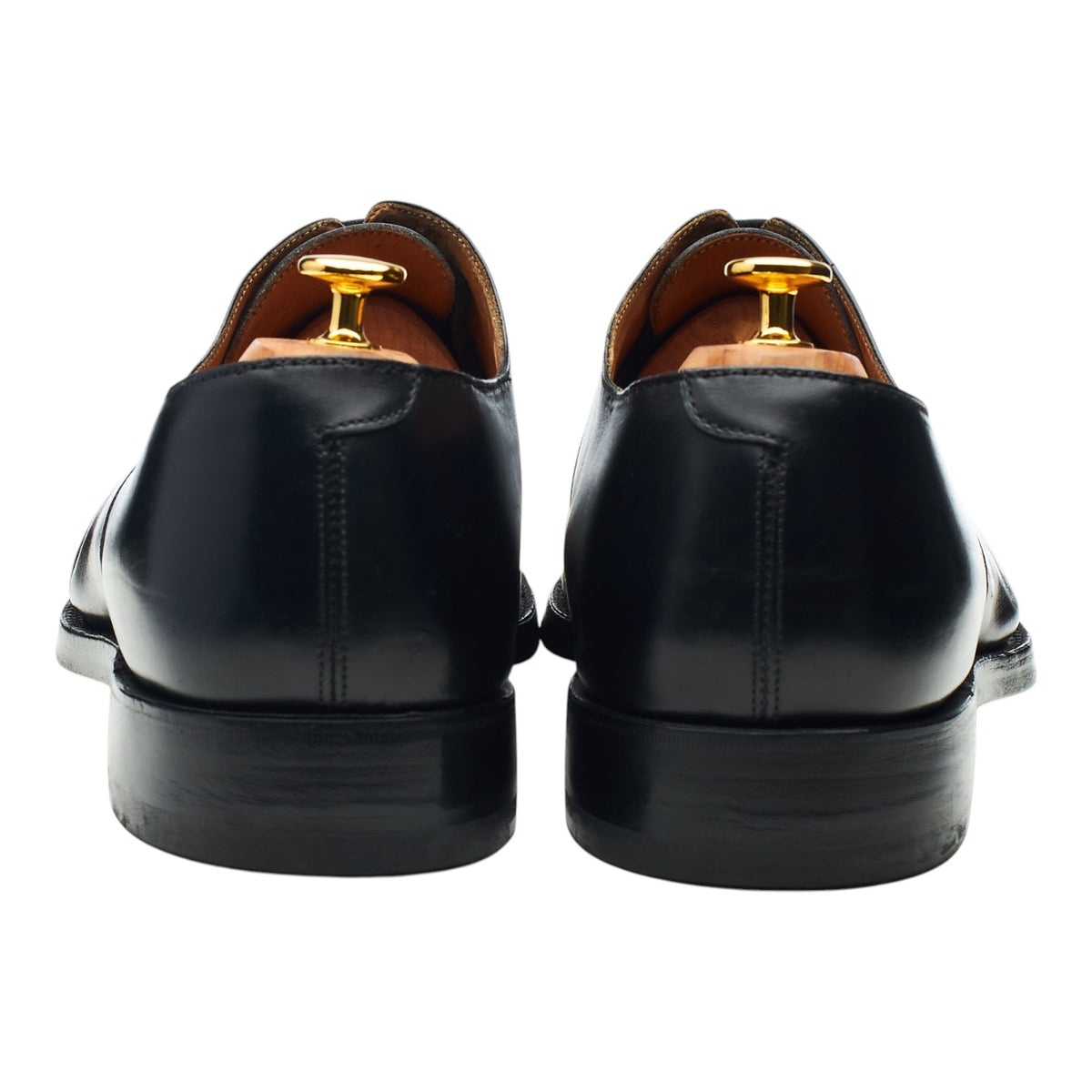 'Marlow' Black Leather Derby UK 13