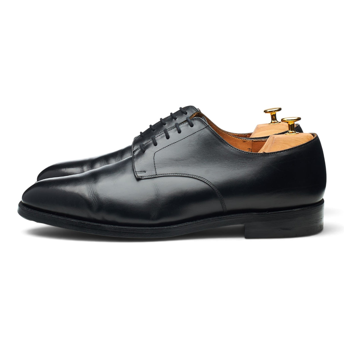 'Marlow' Black Leather Derby UK 13