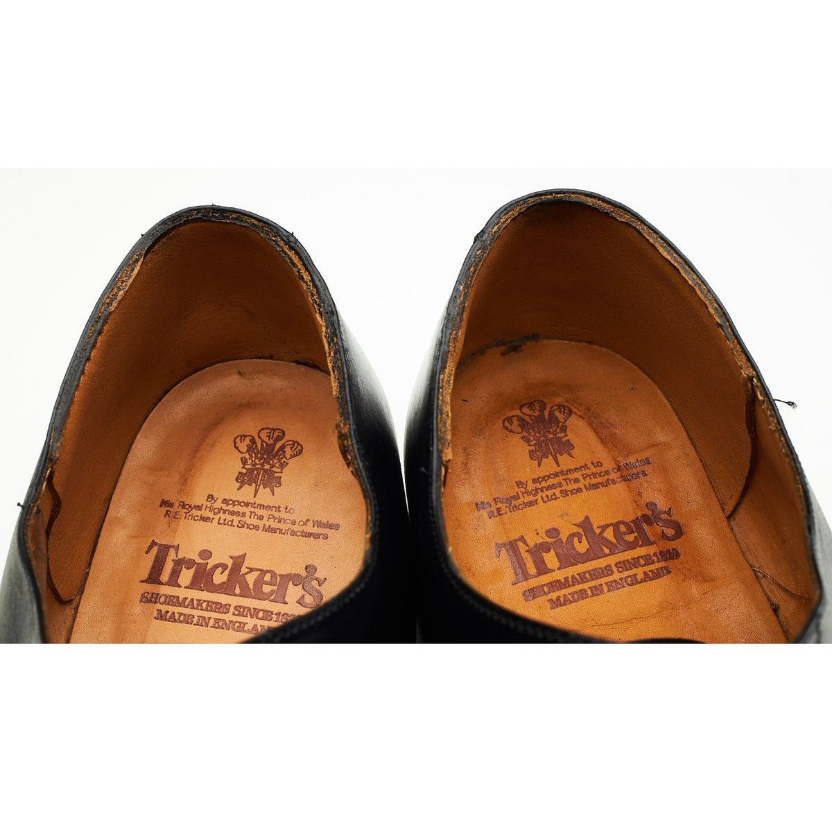 'Marlow' Black Leather Derby UK 13