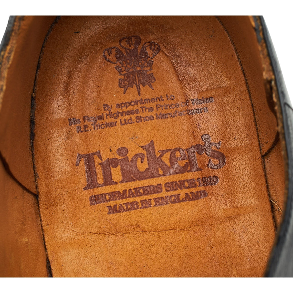 'Marlow' Black Leather Derby UK 13