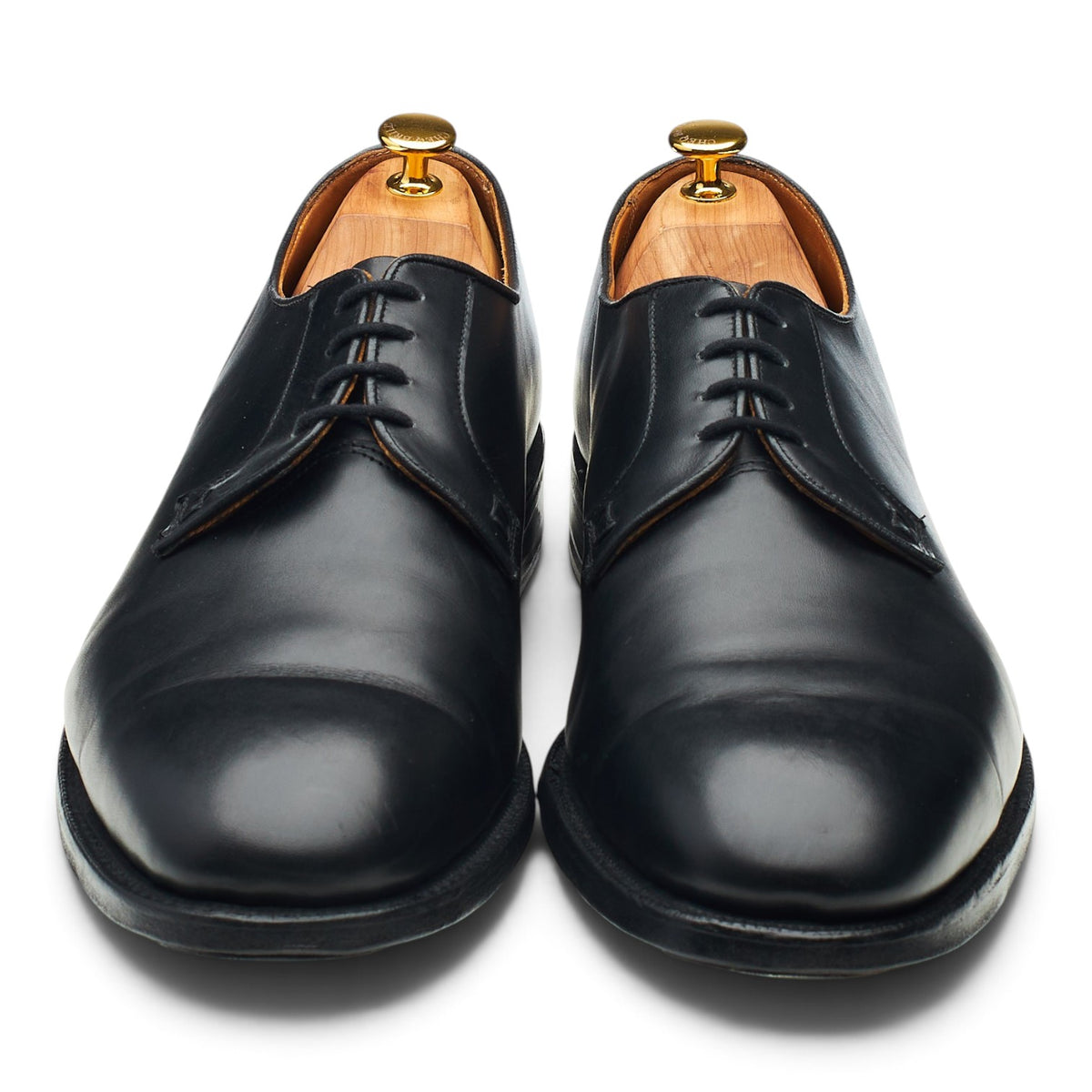 'Barnes' Black Leather Derby UK 13