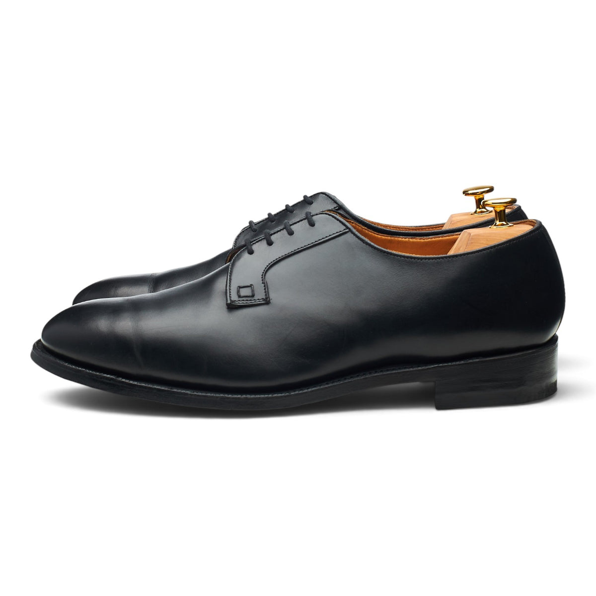 'Barnes' Black Leather Derby UK 13
