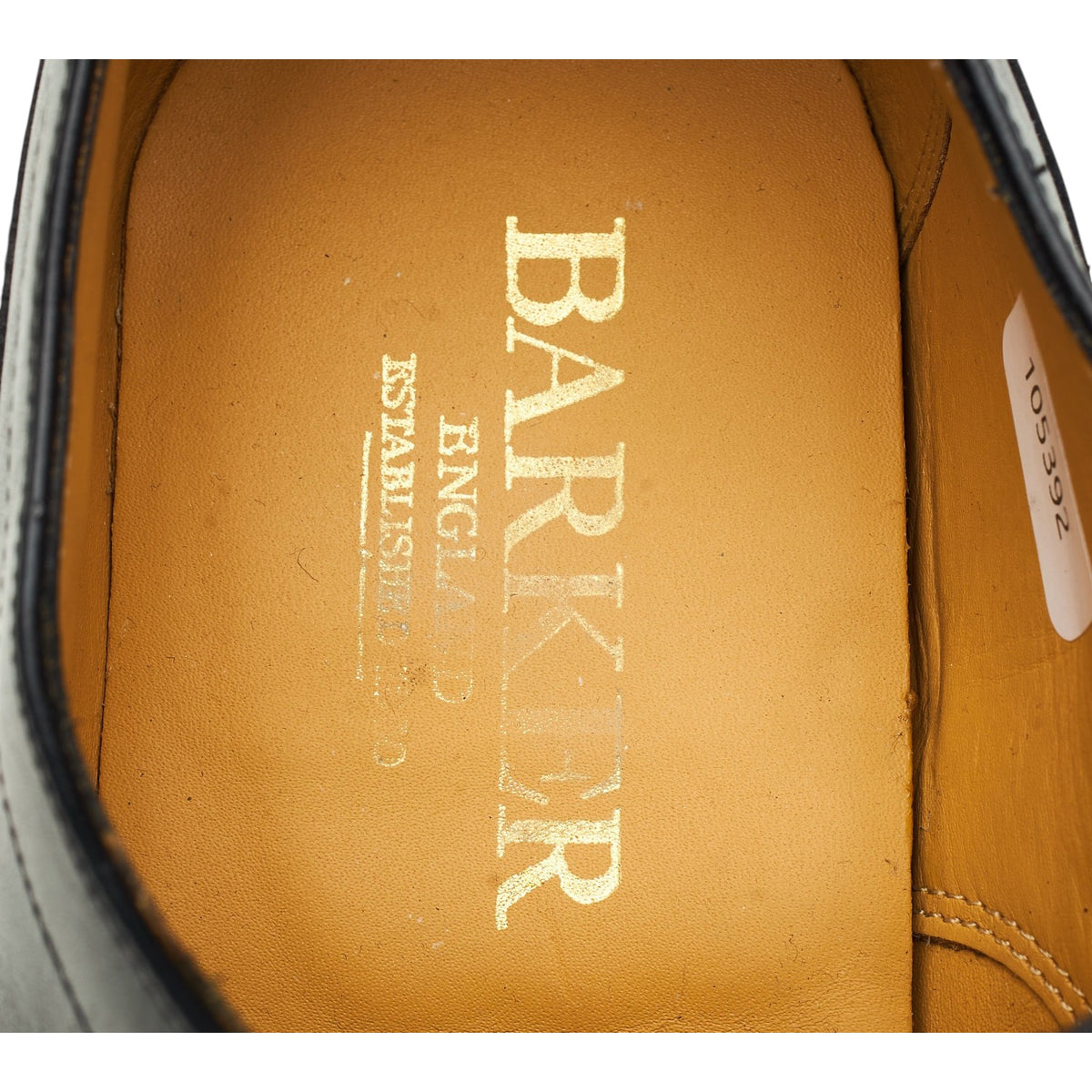 'Liam' Black Leather Oxford UK 9 G