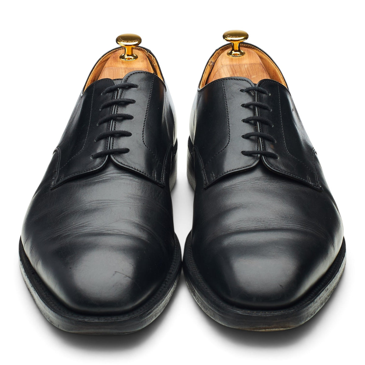 'Marlow' Black Leather Derby UK 13
