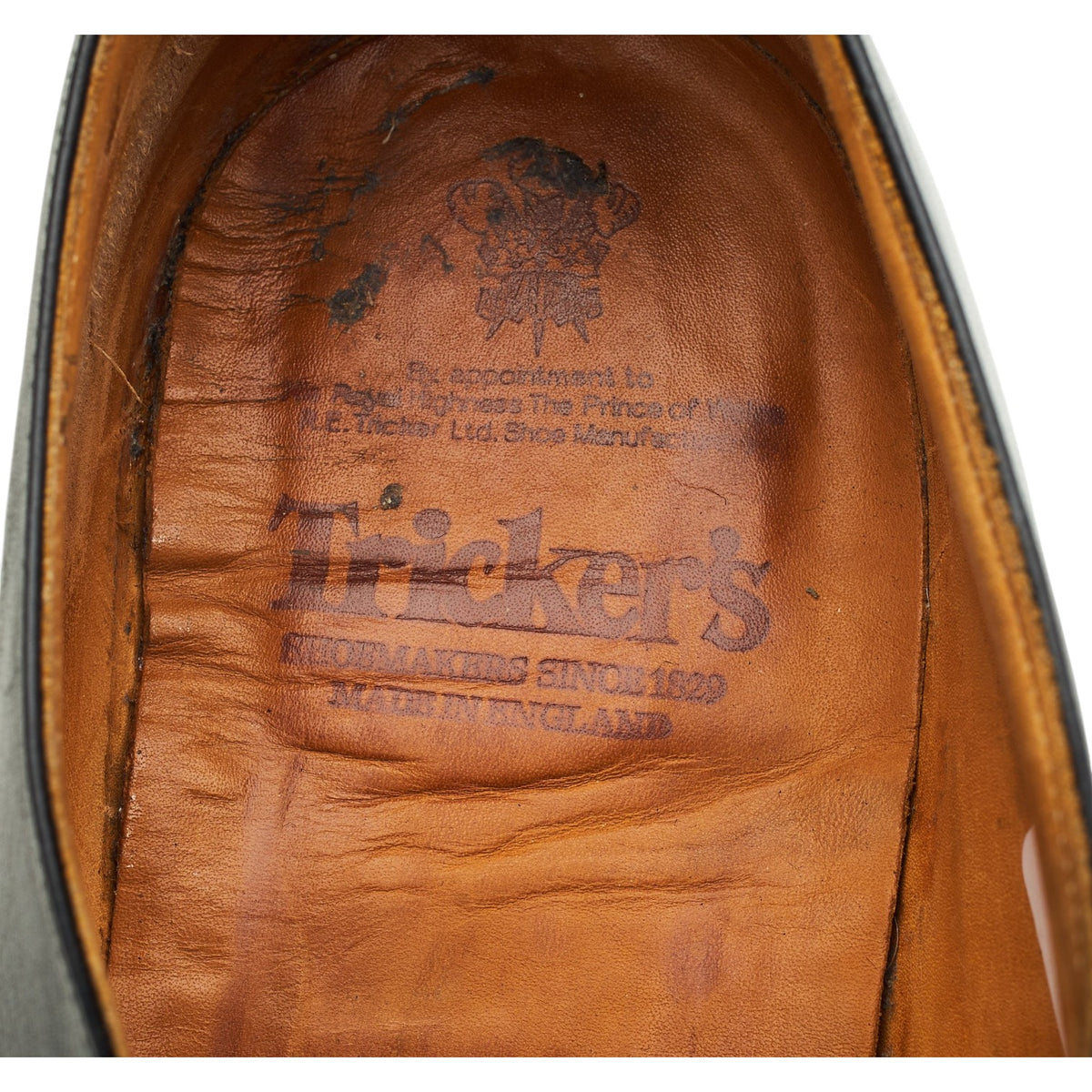 'Marlow' Black Leather Derby UK 13