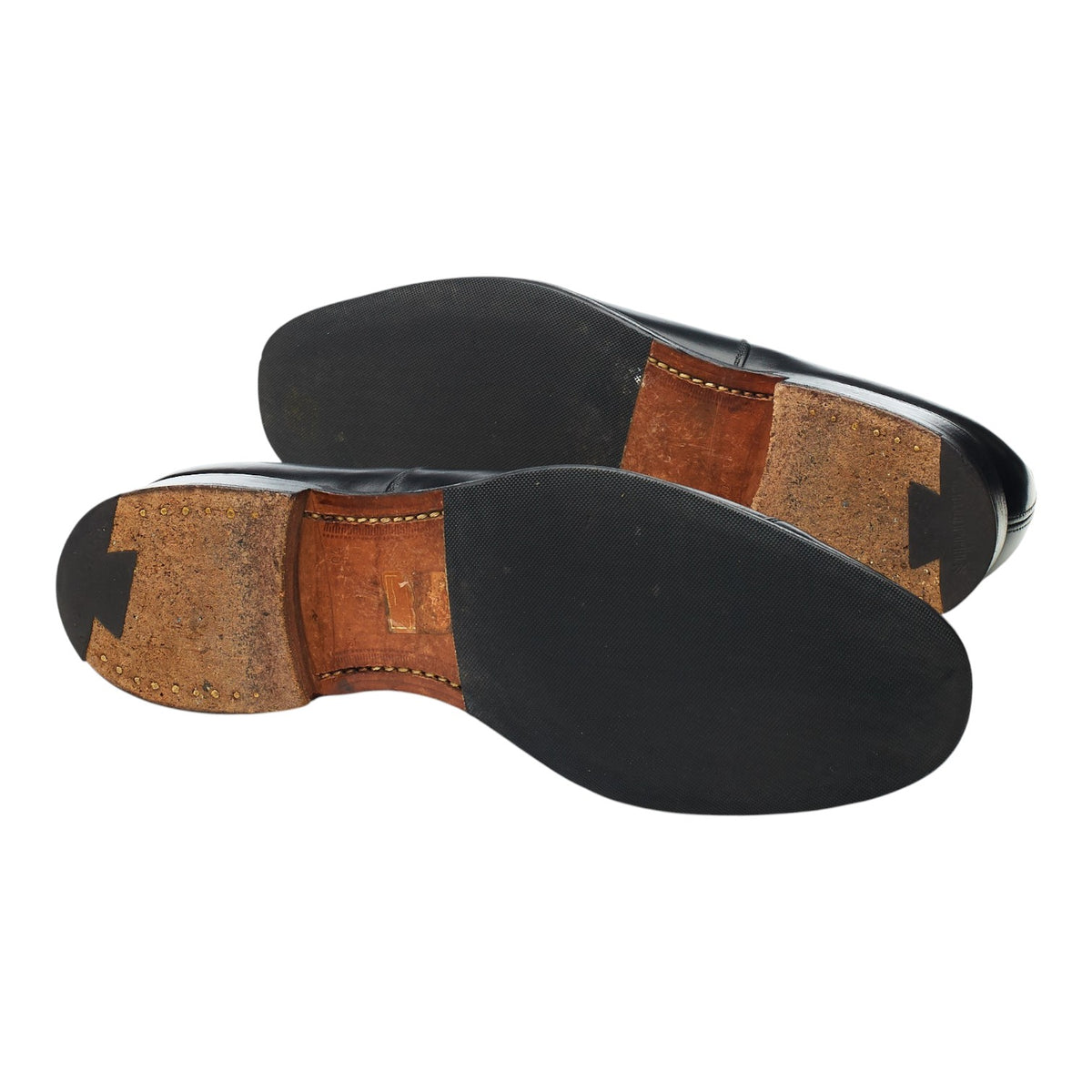 'Balmoral' Black Leather Oxford UK 7 F