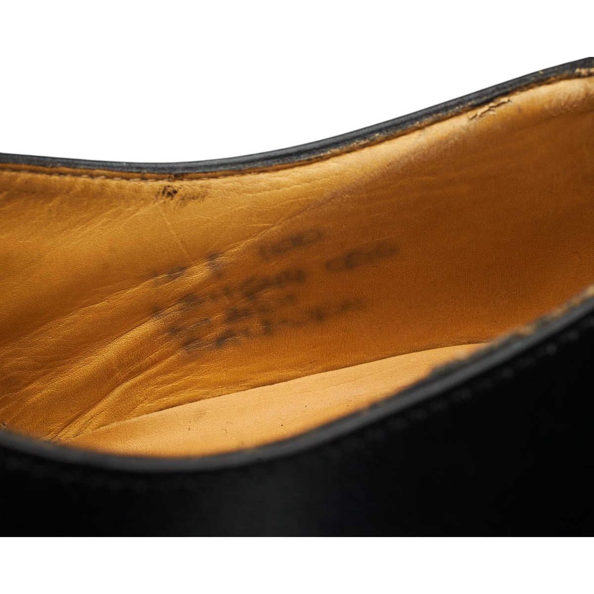 'Balmoral' Black Leather Oxford UK 7 F