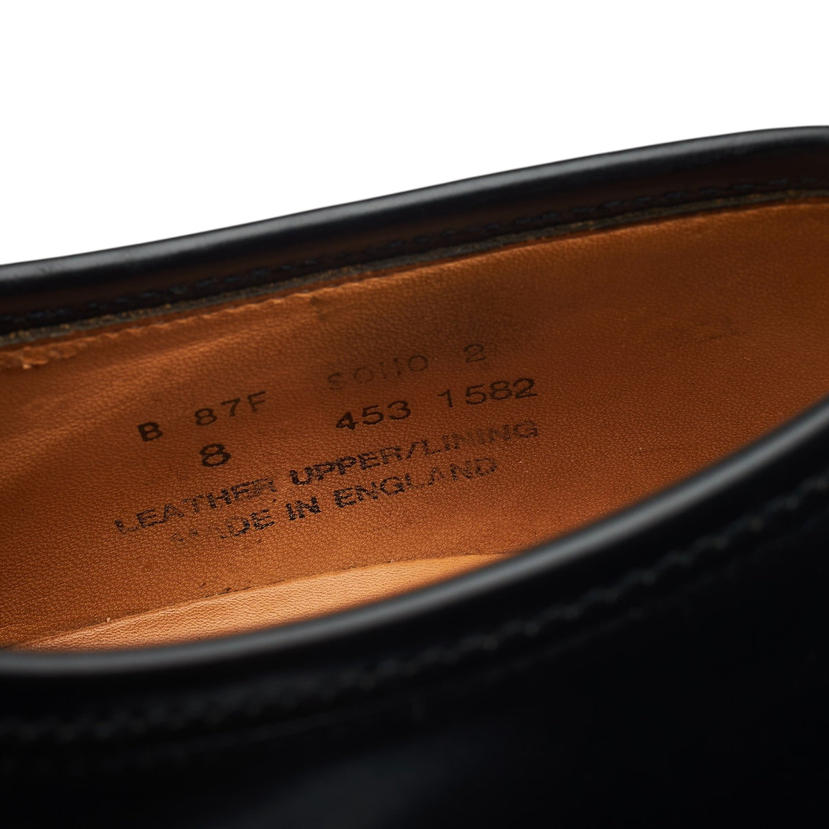 'Soho 2' Black Leather Derby UK 8 F