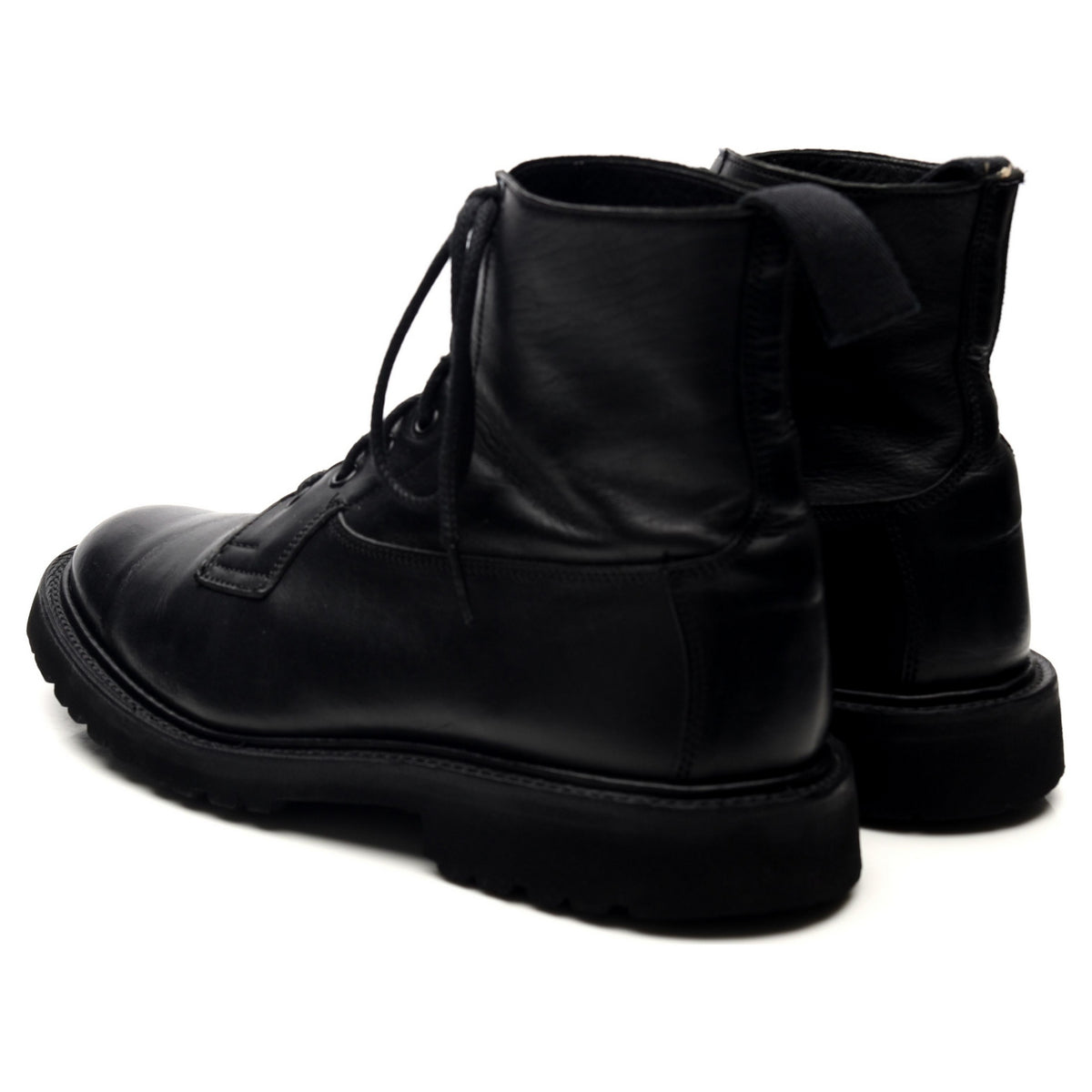 &#39;Burford&#39; Black Leather Boots UK 6.5 RESERVED