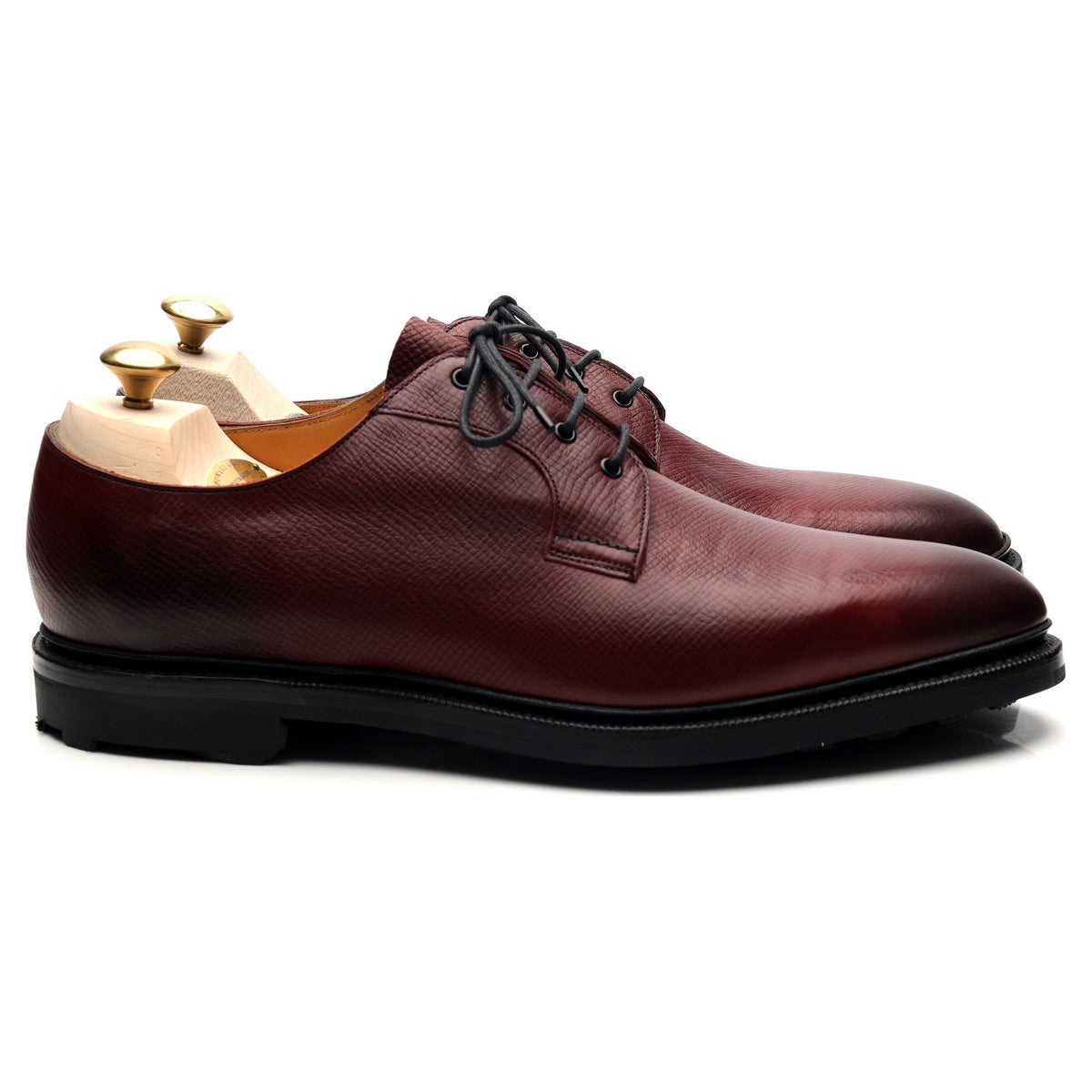 &#39;Caudale&#39; Burgundy Leather Derby UK 10.5 E