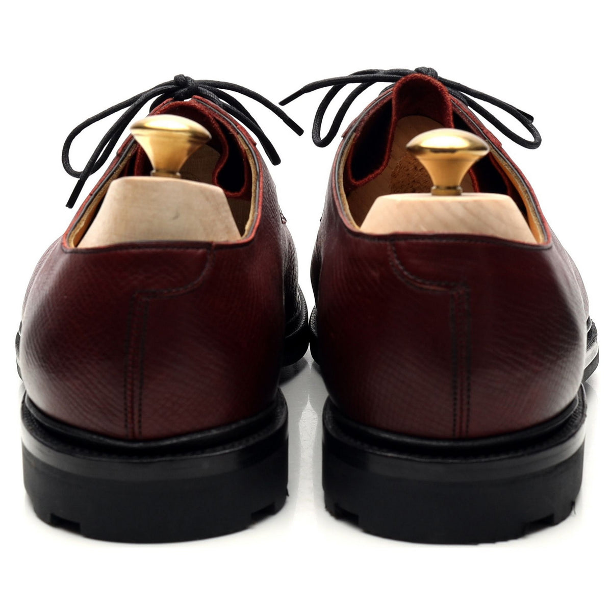 &#39;Caudale&#39; Burgundy Leather Derby UK 10.5 E