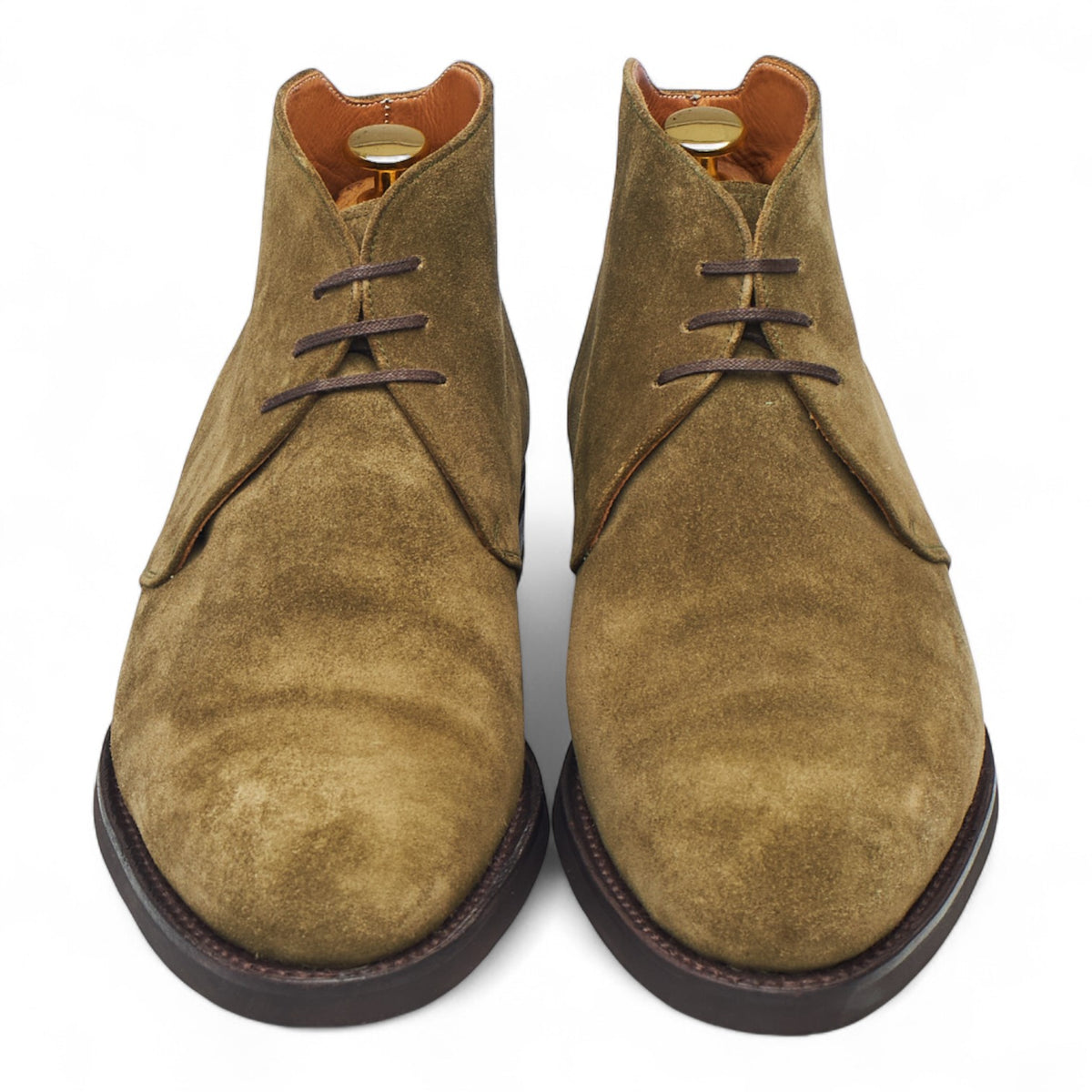 'Ballard III' Light Green Suede Chukka Boots UK 8 E