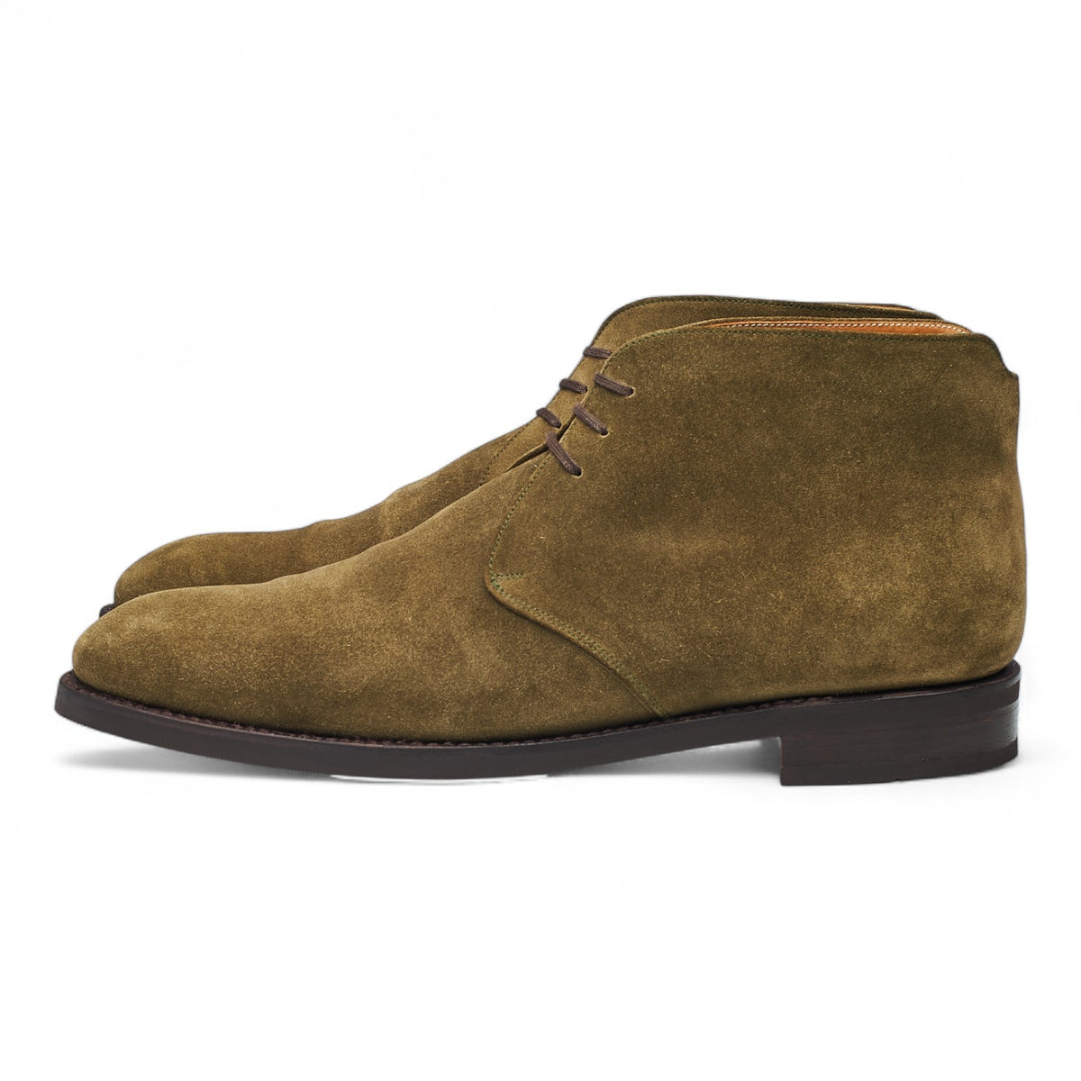 'Ballard III' Light Green Suede Chukka Boots UK 8 E