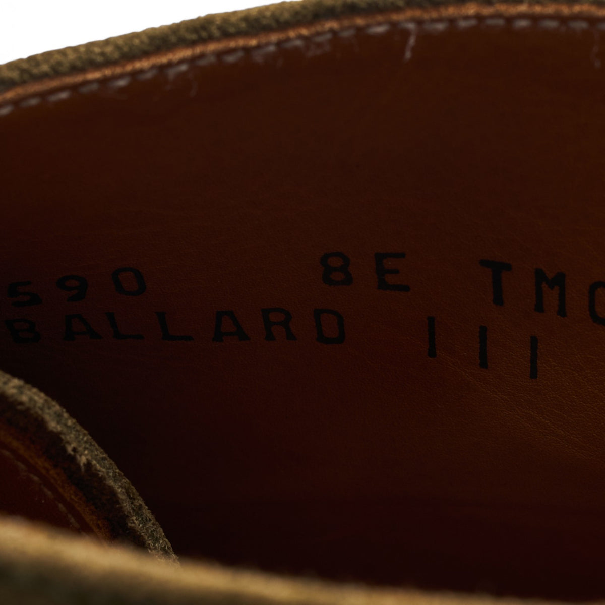 'Ballard III' Light Green Suede Chukka Boots UK 8 E