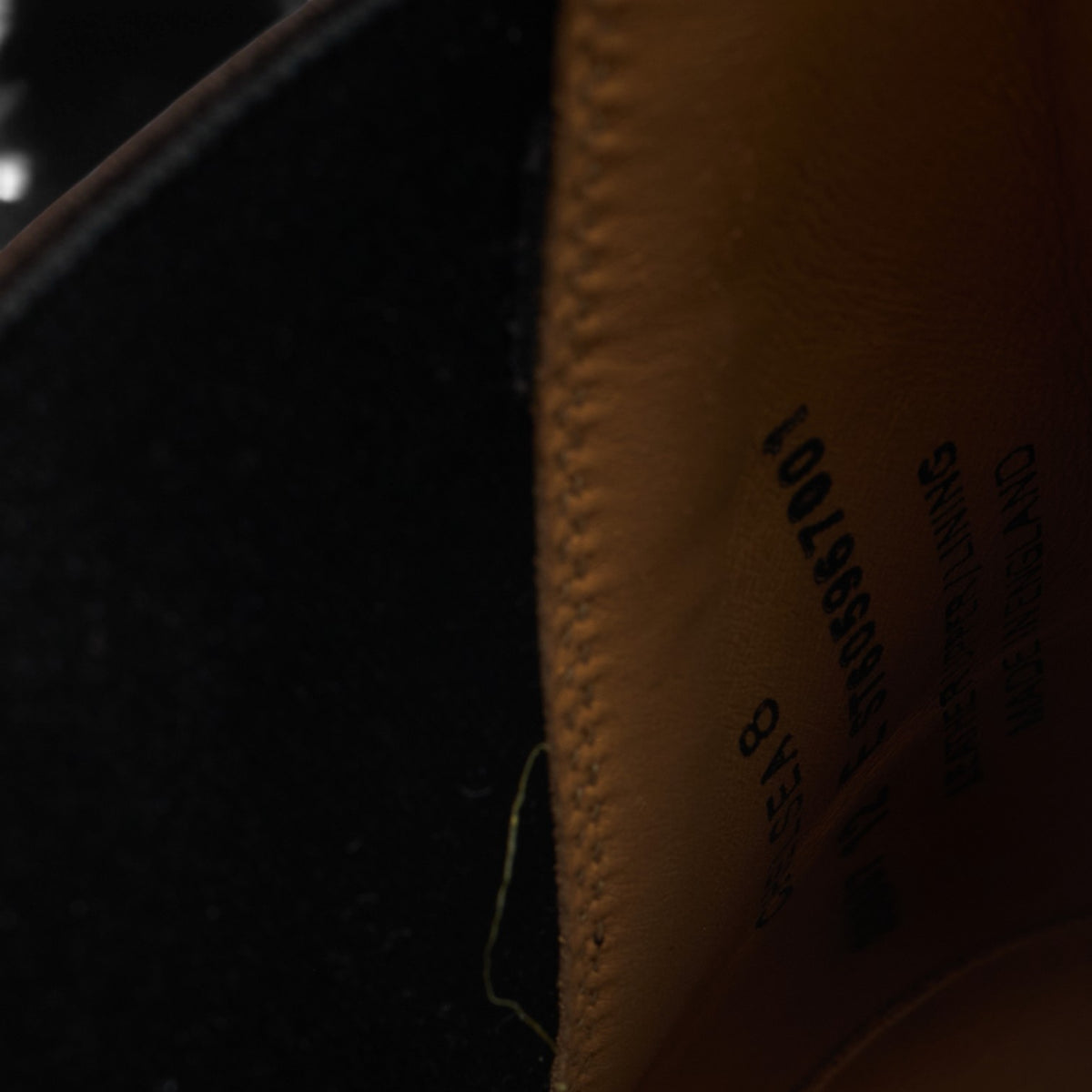 'Chelsea 8' Dark Brown Suede Chelsea Boots UK 12 E