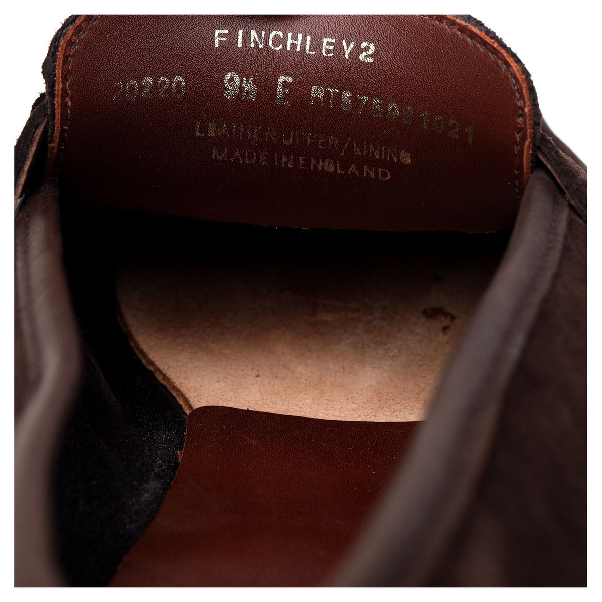 &#39;Finchley 2&#39; Dark Brown Suede Horse-bit Loafer UK 9.5 E