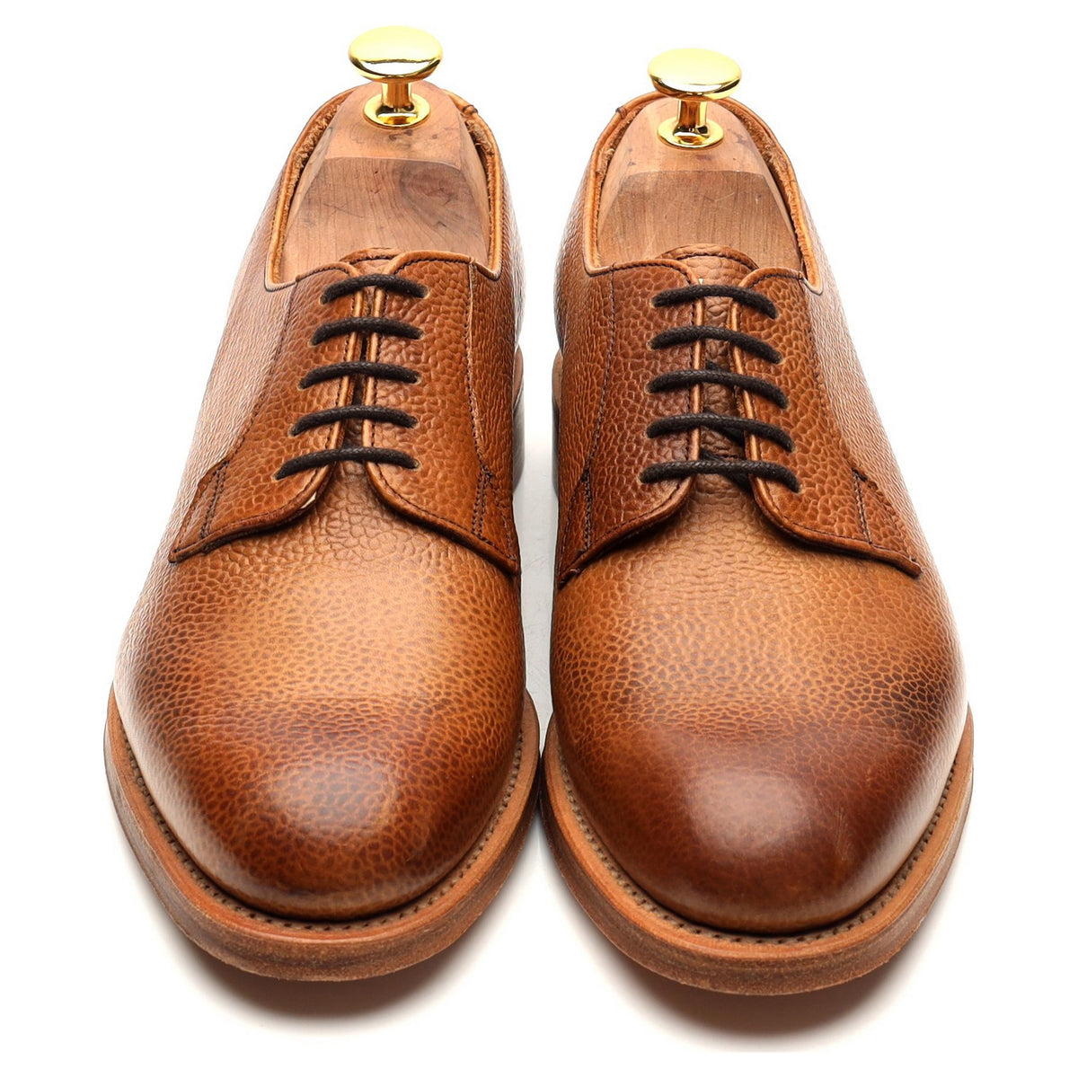 Women&#39;s &#39;Mabel&#39; Brown Leather Derby UK 5 D